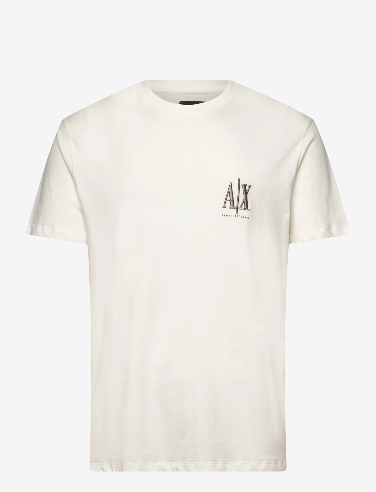 Armani Exchange - T-SHIRT - kortärmade t-shirts - off white - 0