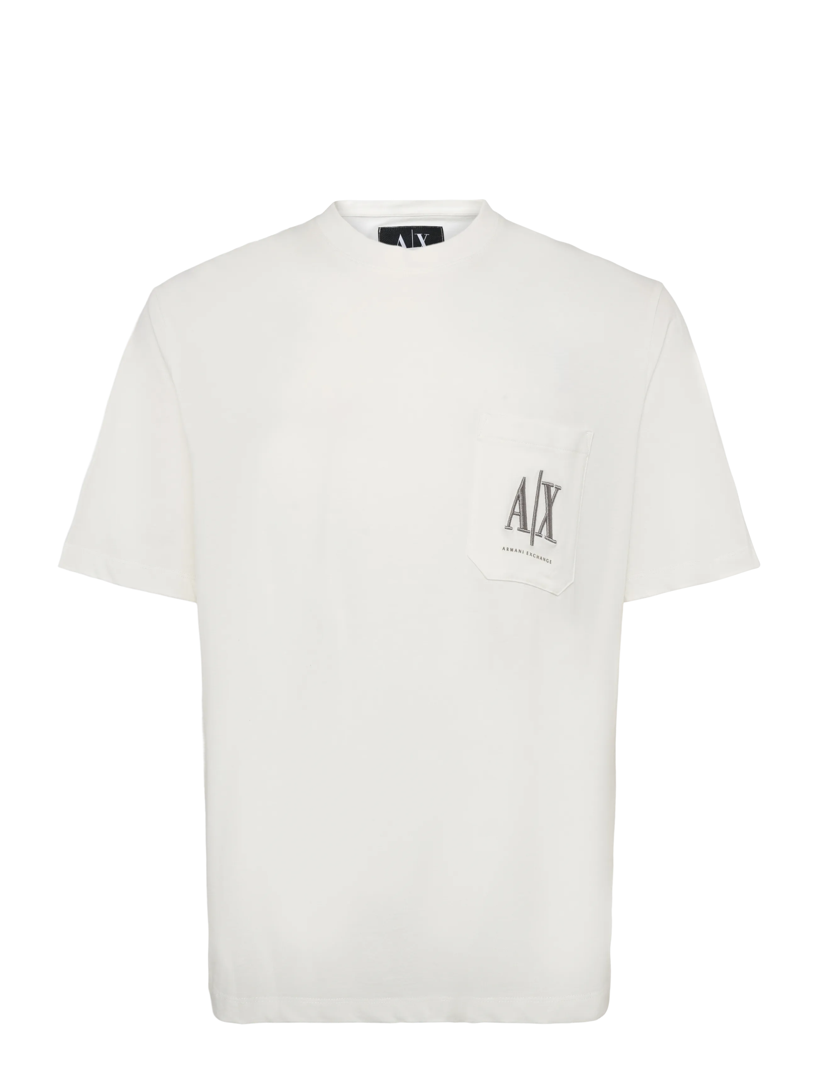 Armani Exchange T-SHIRT - Tänavastiil - OFF WHITE / cream