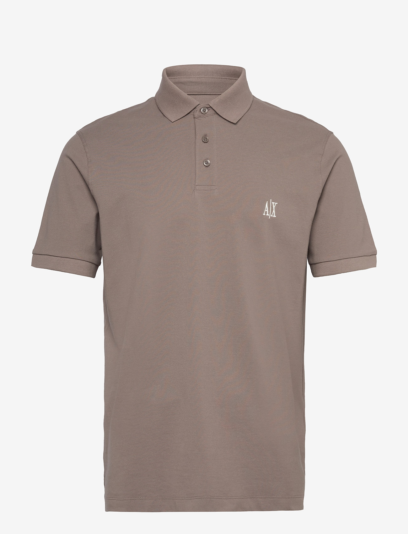 Armani Exchange - POLO SHIRT - kortærmede poloer - driftwood - 0