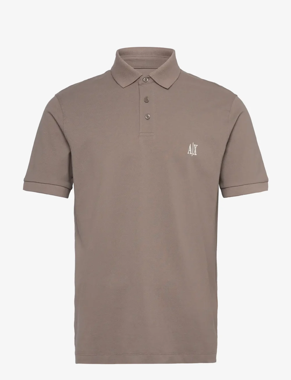Armani Exchange - POLO SHIRT - kortærmede poloer - driftwood - 0