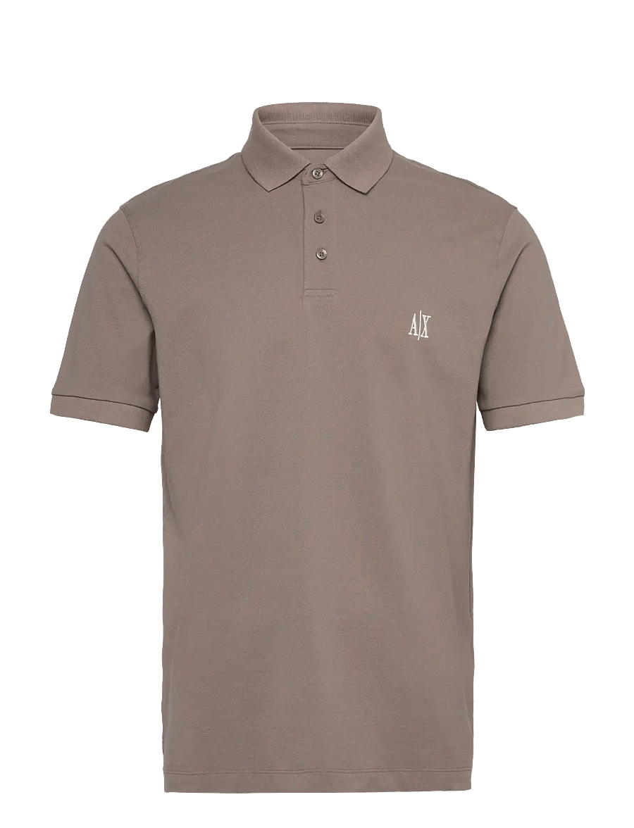 Armani Exchange - POLO SHIRT - kurzärmelig - driftwood - 0