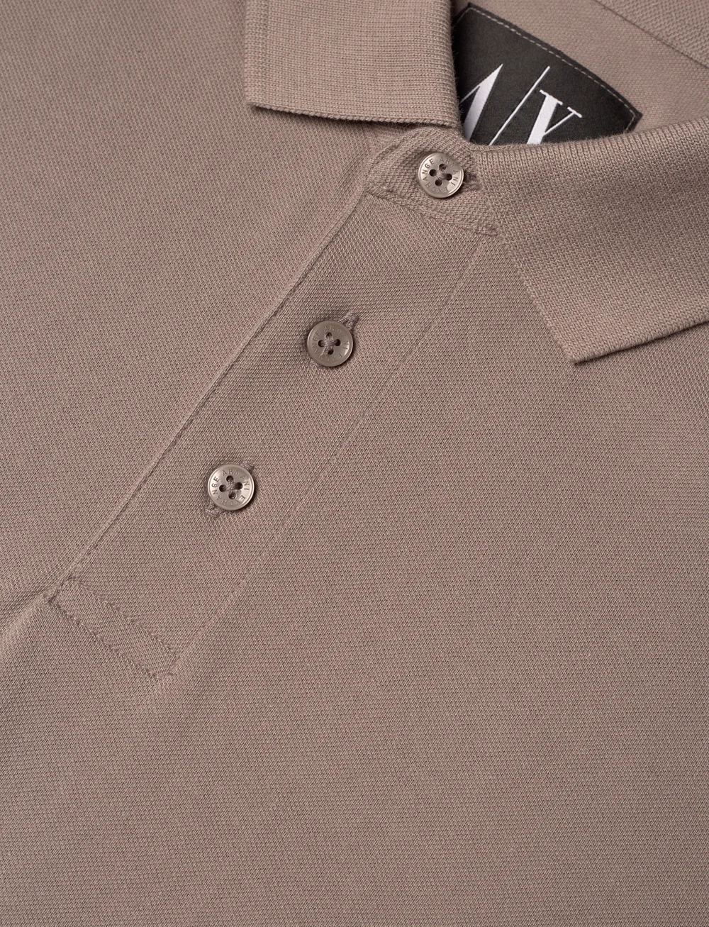 Armani Exchange - POLO SHIRT - kortærmede poloer - driftwood - 2