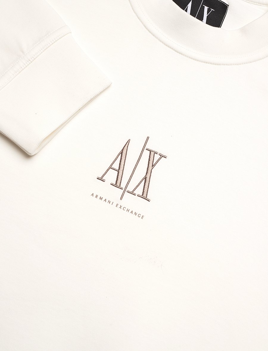 Armani Exchange - SWEATSHIRT - off white - 2