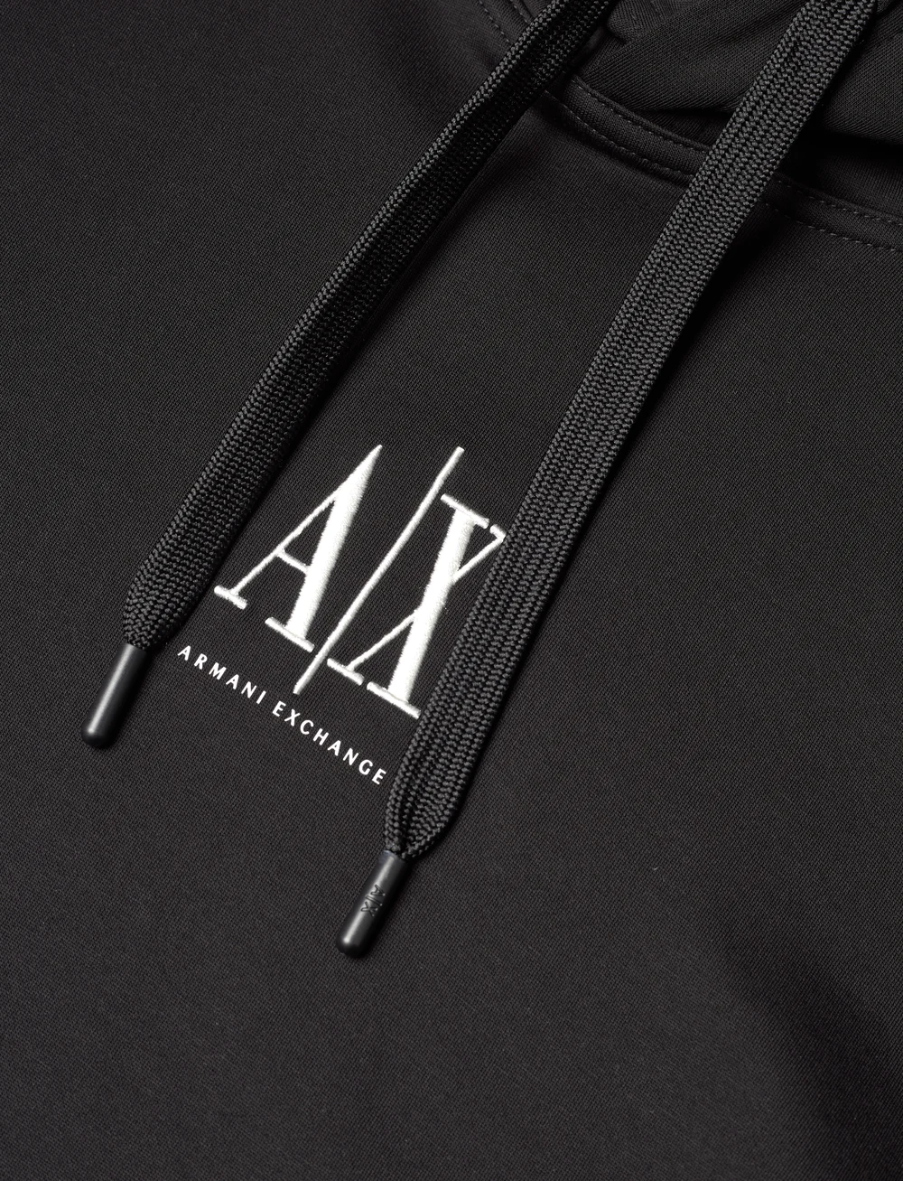 Armani Exchange - SWEATSHIRT - hoodies - black - 2