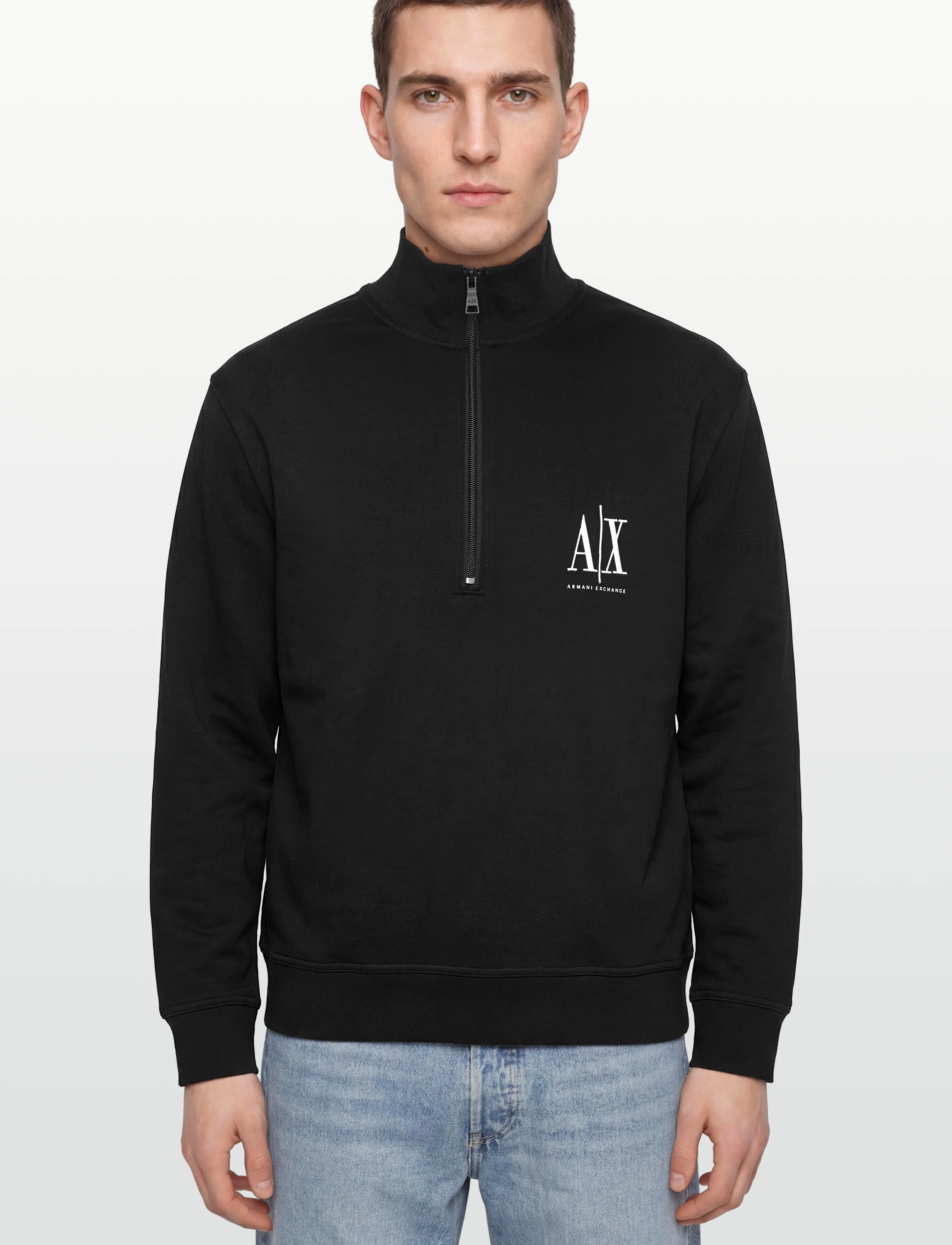 Armani Exchange - SWEATSHIRT - sweatshirts - black - 3