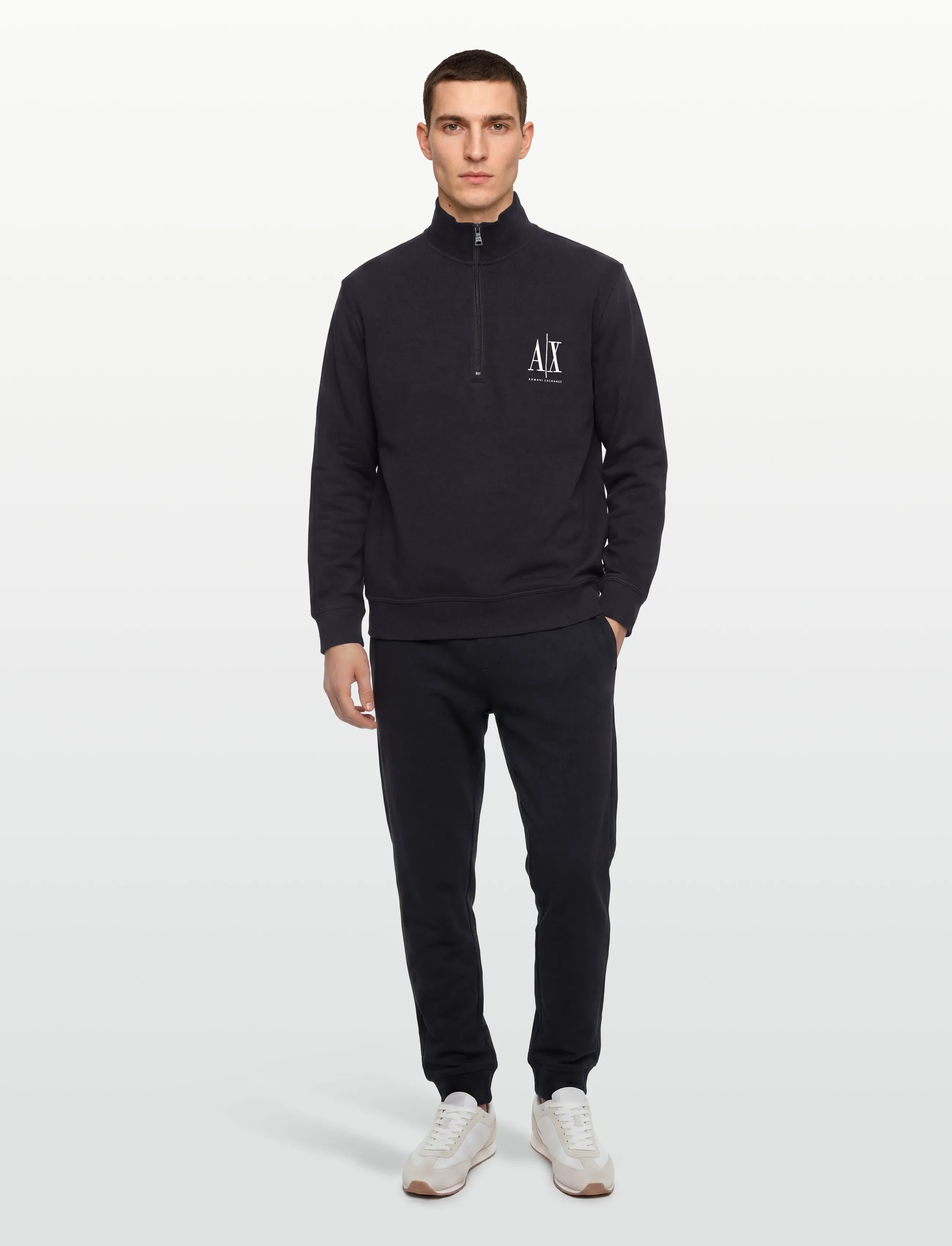 Armani Exchange Sweatshirt, S, Black, Sweatshirts & Hættetrøjer > Sweatshirts, Herre