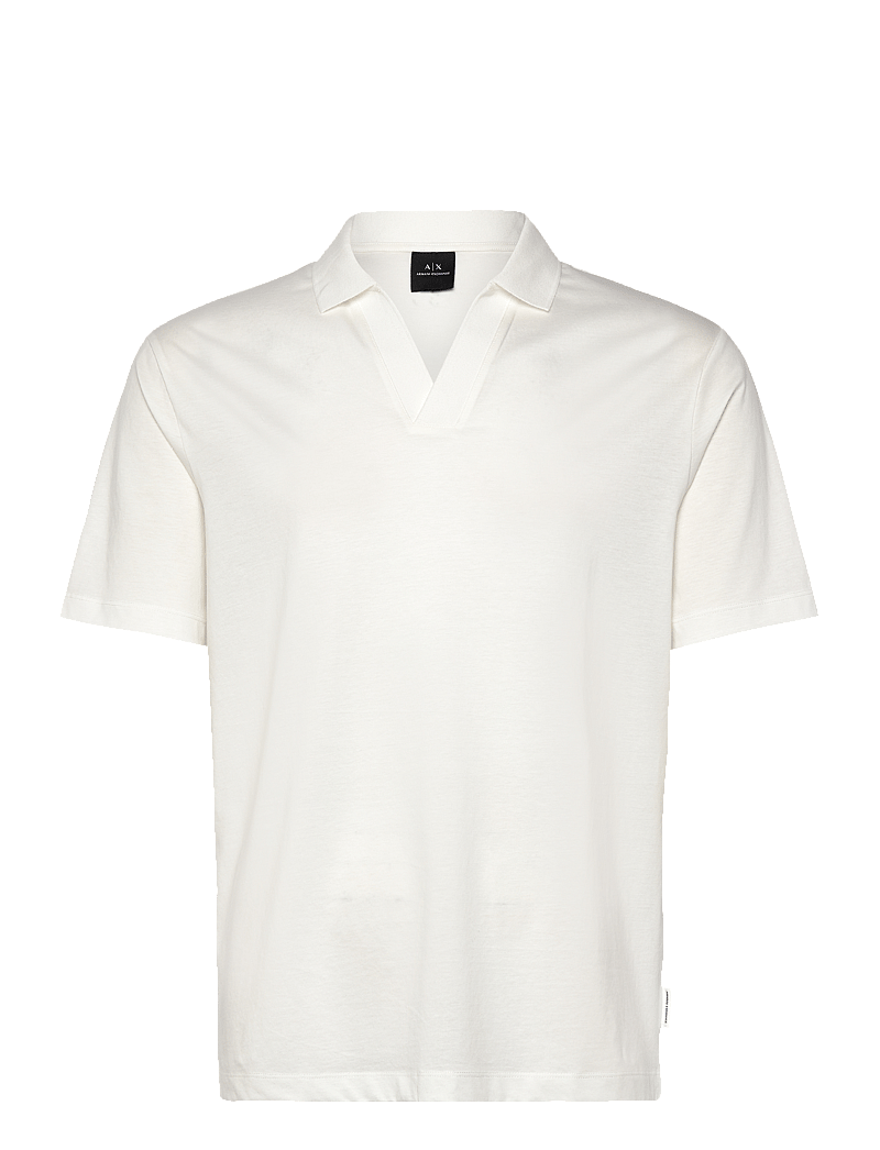Armani Exchange - POLO SHIRT - lühikeste varrukatega polod - off white - 0