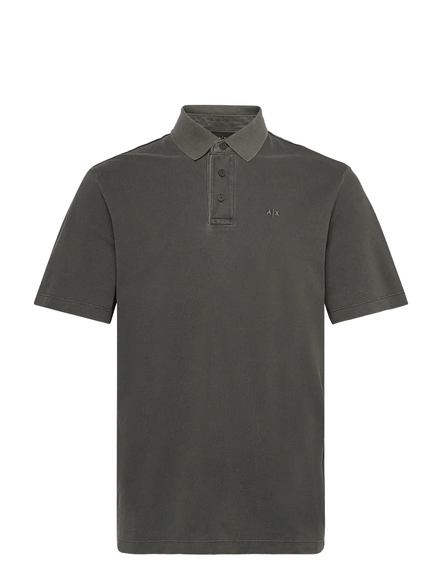 Armani Exchange - POLO SHIRT - kurzärmelig - black ink - 0