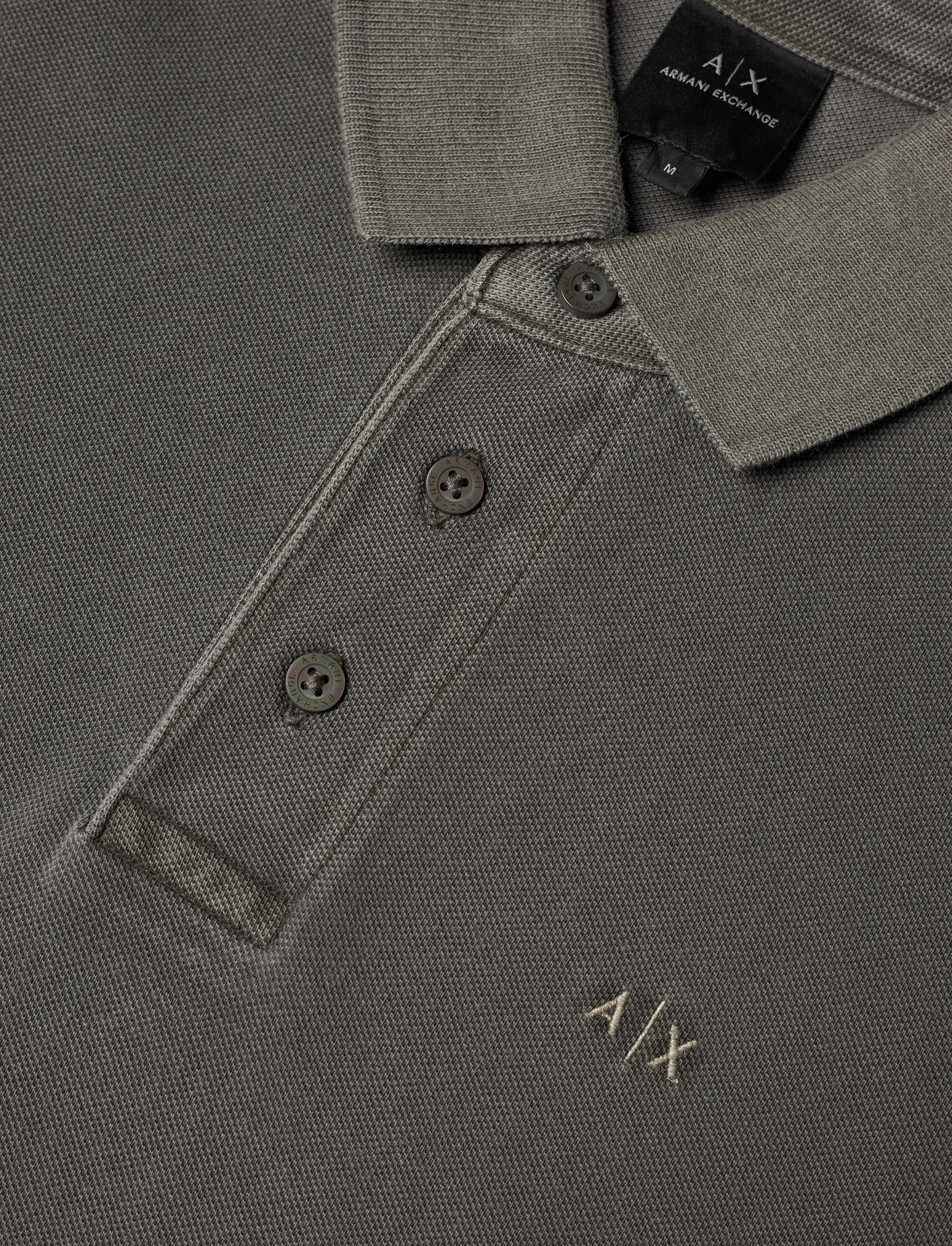 Armani Exchange - POLO SHIRT - short-sleeved polos - black ink - 2