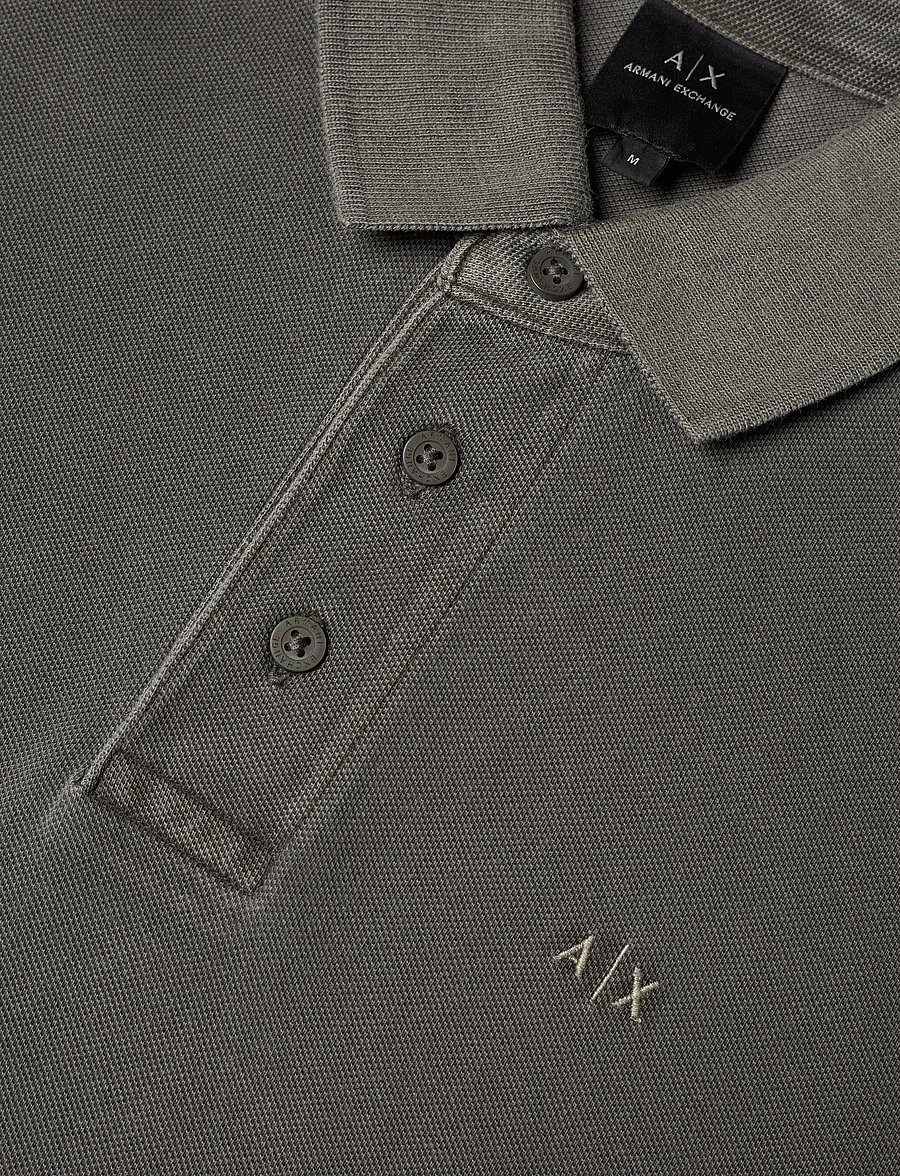 Armani Exchange - POLO SHIRT - kurzärmelig - black ink - 2
