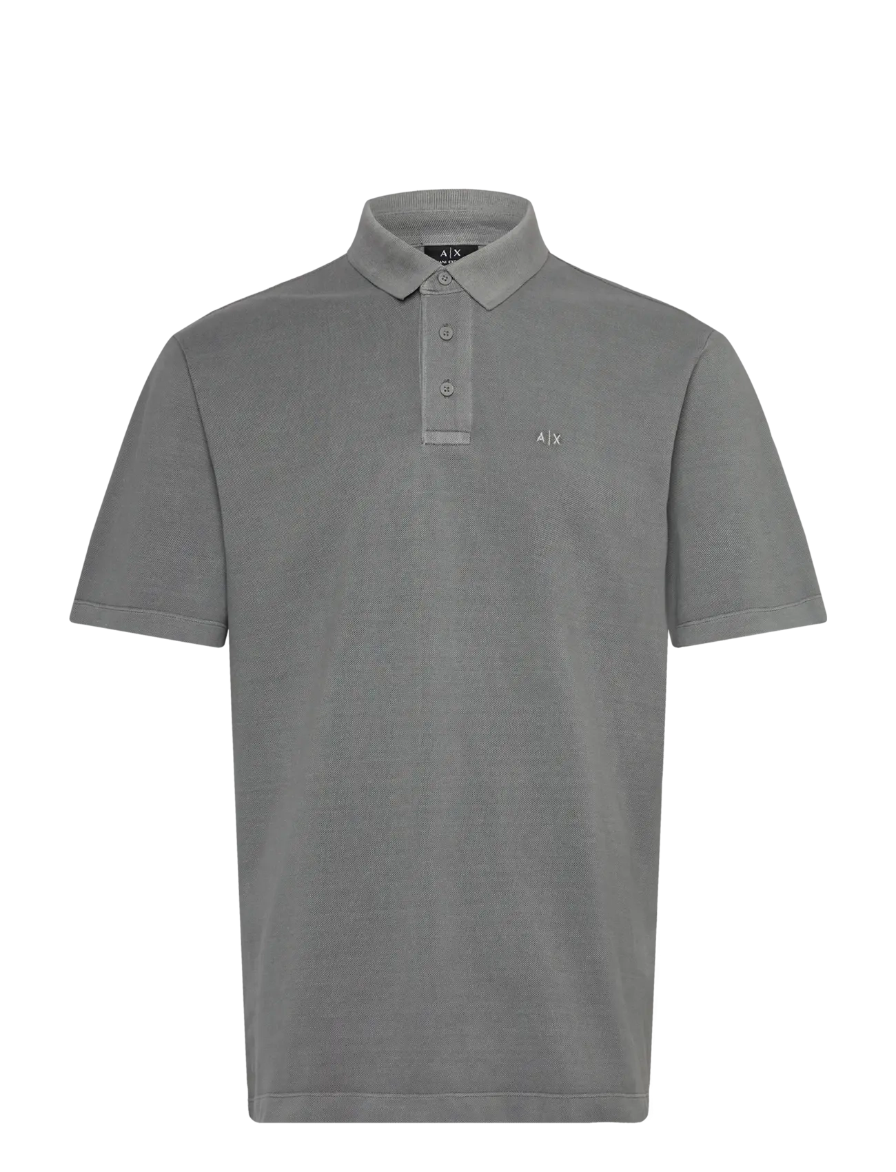 Armani Exchange POLO SHIRT - Kleidung - NEUTRAL GRAY / grey