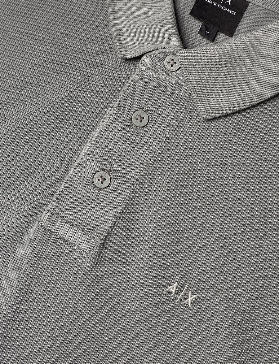Armani Exchange - POLO SHIRT - kurzärmelig - neutral gray - 2