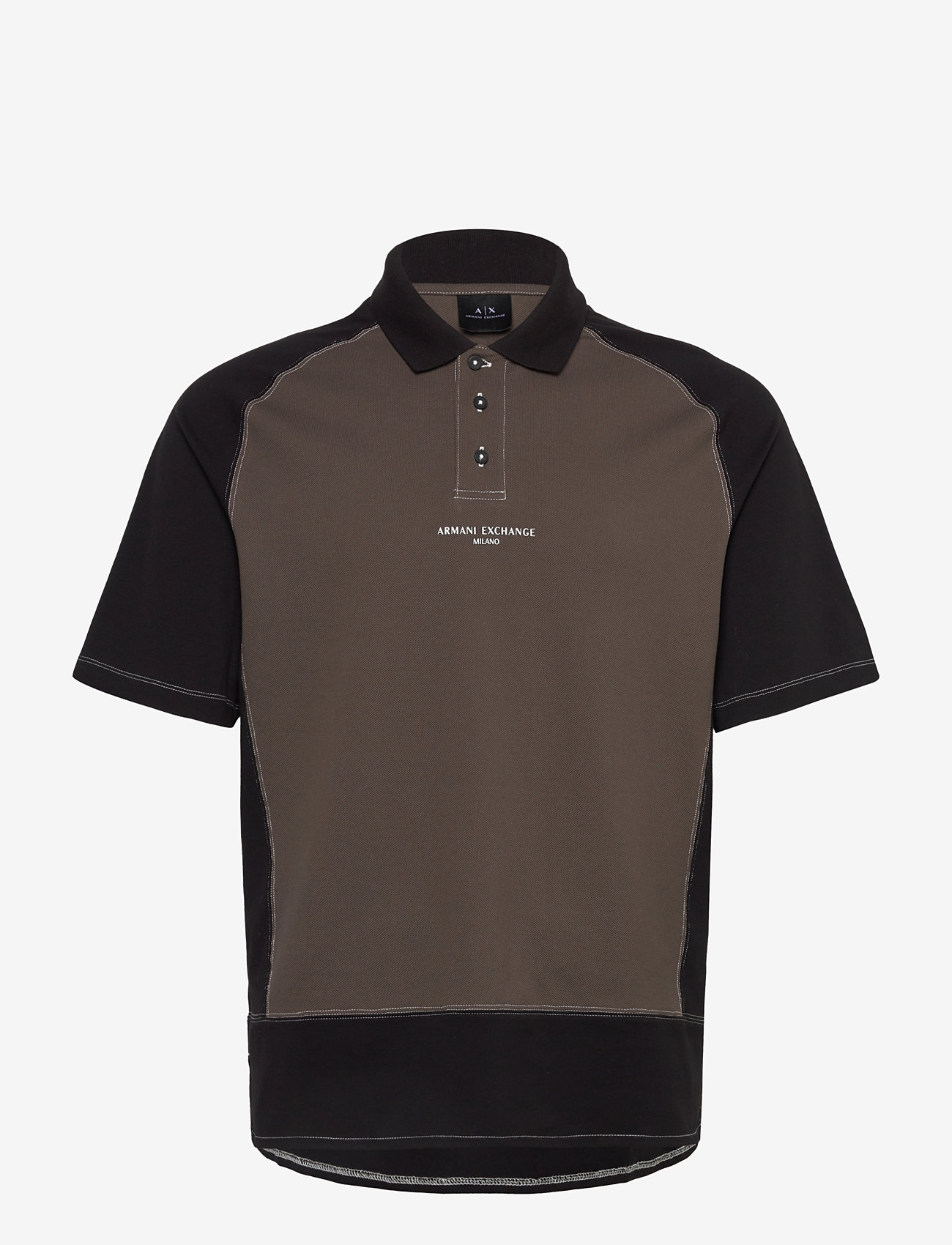 Armani Exchange - POLO SHIRT - kurzärmelig - black ink/black - 0