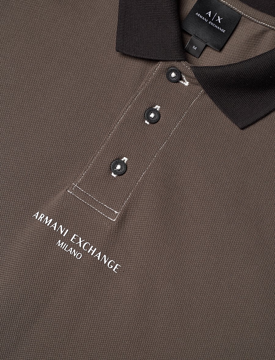 Armani Exchange - POLO SHIRT - kortärmade pikéer - black ink/black - 2