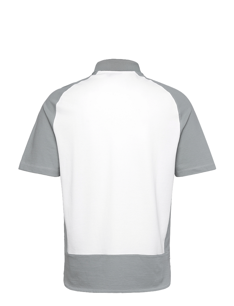Armani Exchange - POLO SHIRT - kortärmade pikéer - off white/neutral gr - 1
