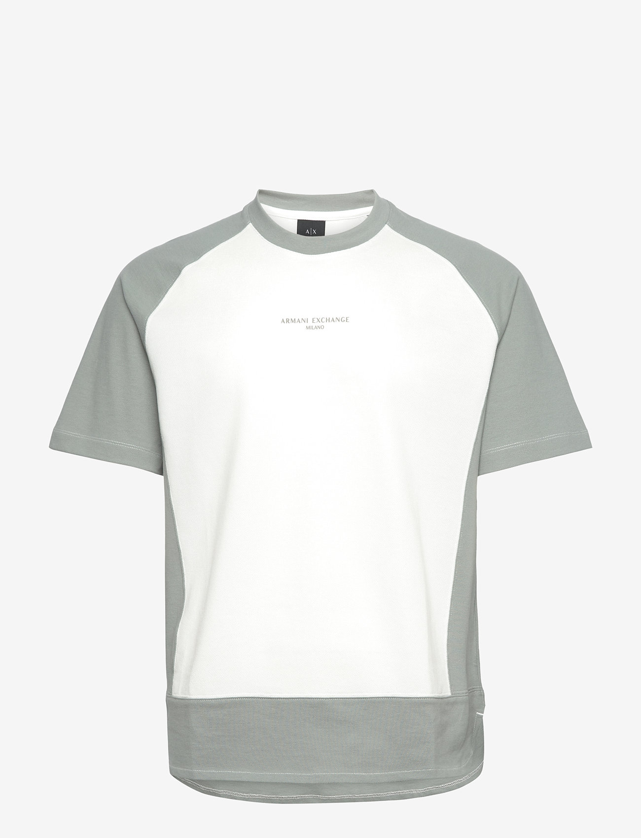 Armani Exchange - JUMPER - off white/neutral gr - 0