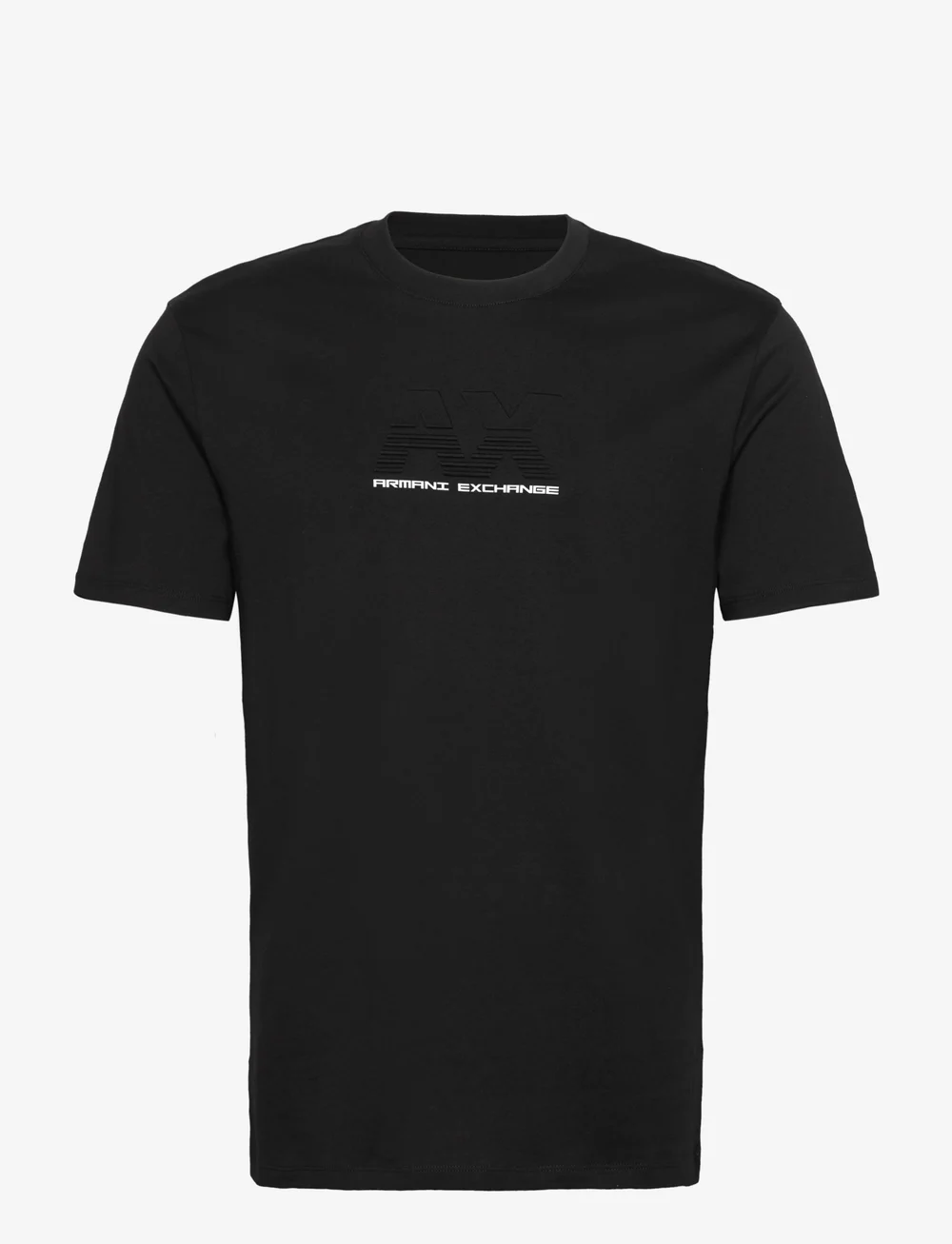 Armani Exchange - T-SHIRT - lühikeste varrukatega t-särgid - black - 0