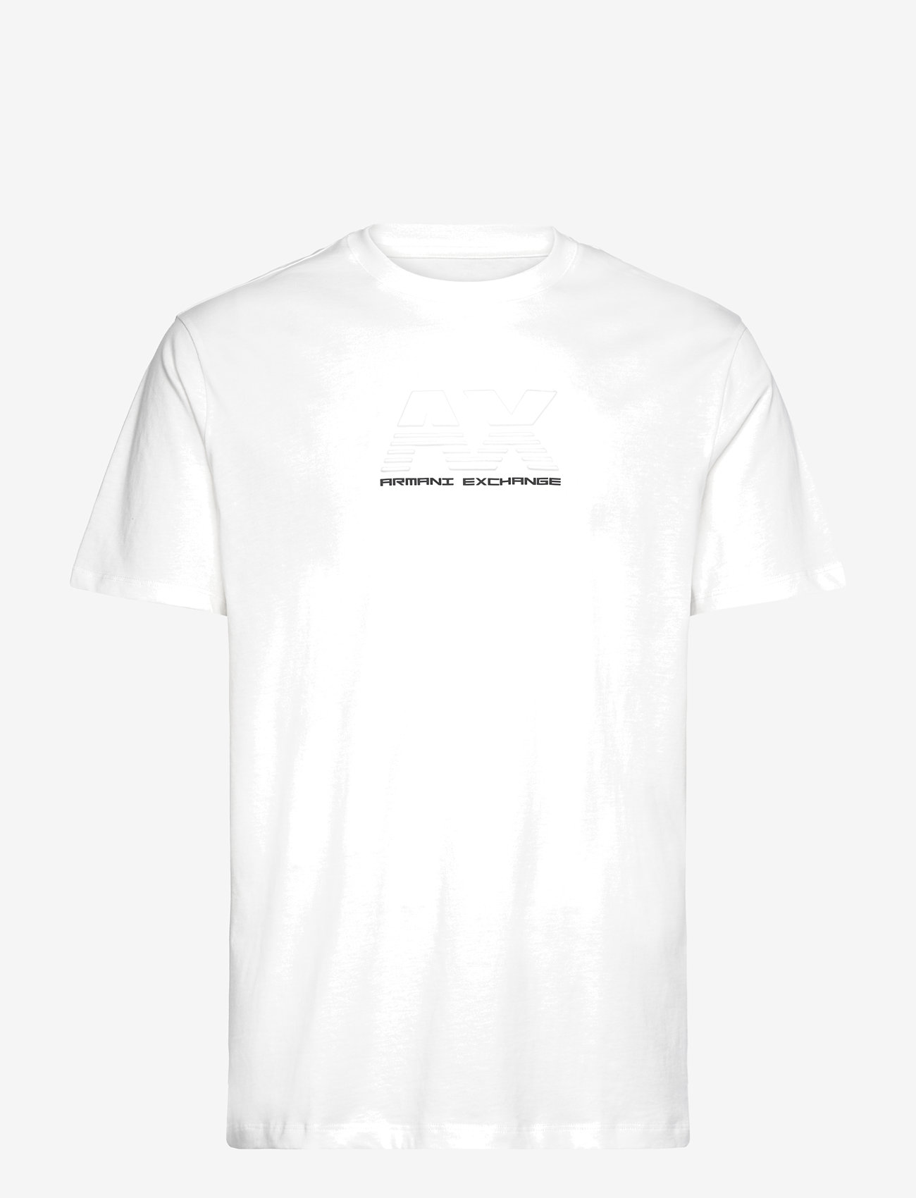 Armani Exchange - T-SHIRT - kortärmade t-shirts - off white - 0