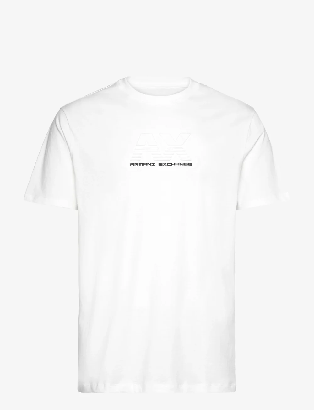 Armani Exchange - T-SHIRT - kortærmede t-shirts - off white - 0