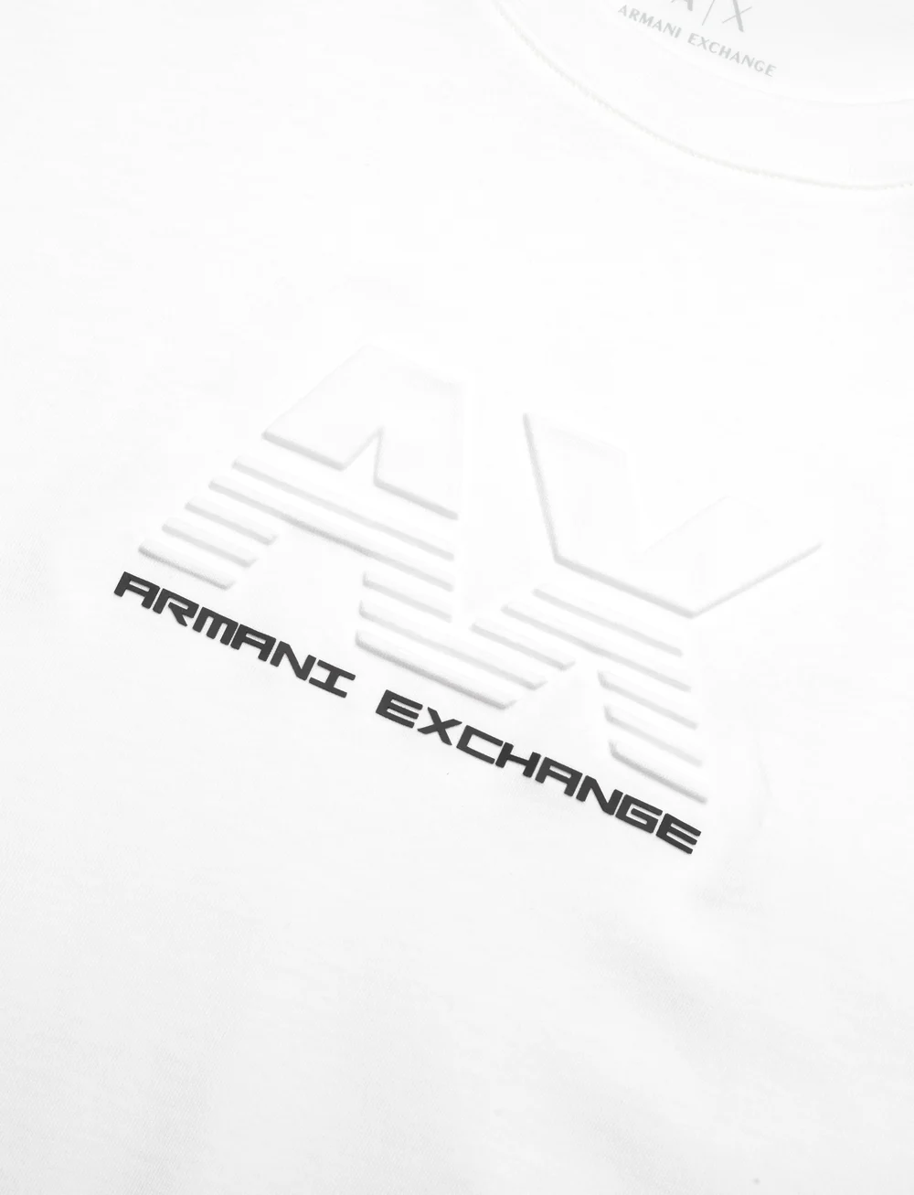 Armani Exchange - T-SHIRT - kortærmede t-shirts - off white - 2