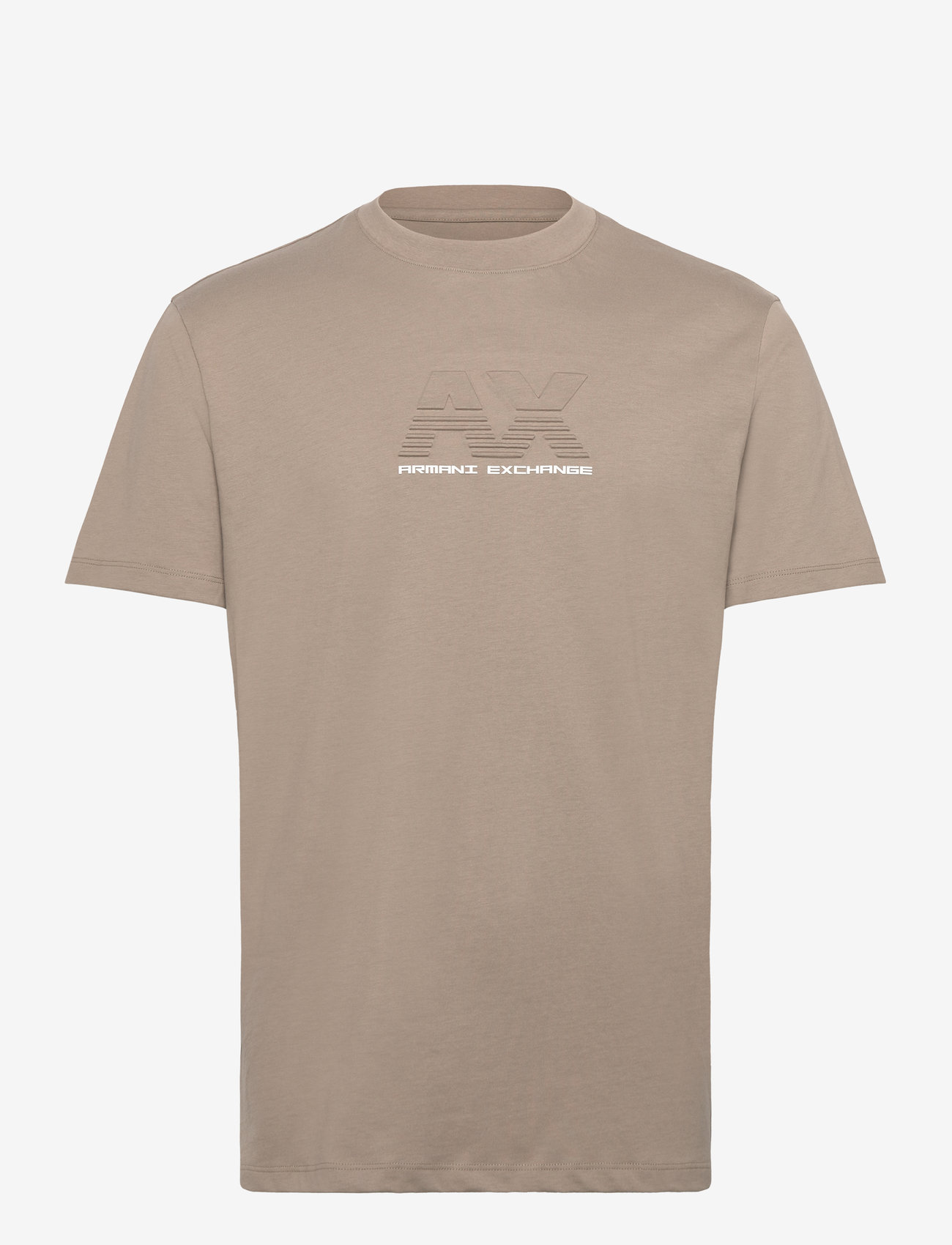 Armani Exchange - T-SHIRT - kortærmede t-shirts - roasted cashew - 0