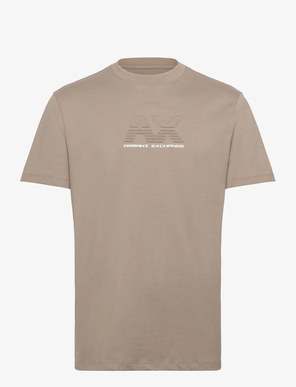 Armani Exchange - T-SHIRT - kortærmede t-shirts - roasted cashew - 0