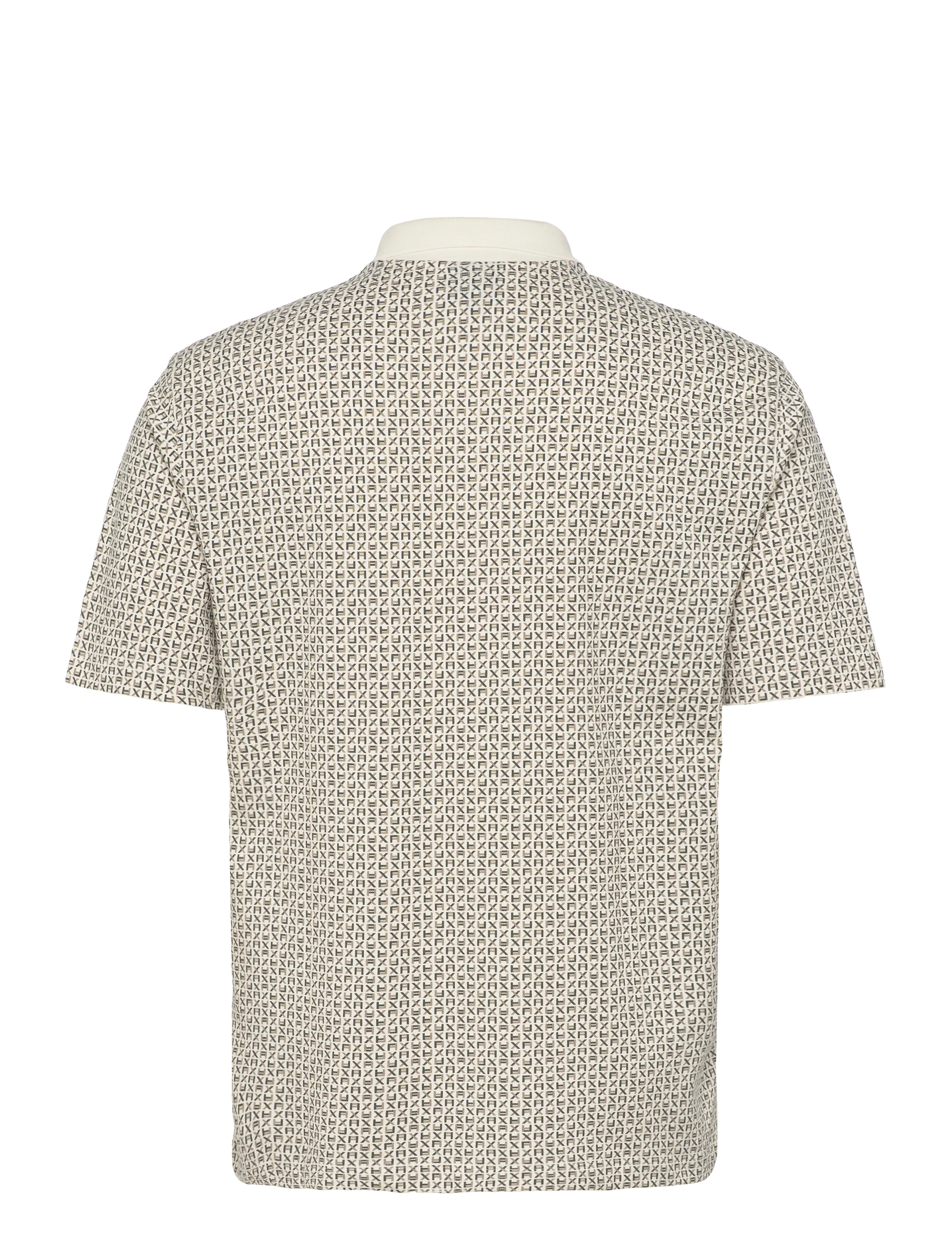 Armani Exchange - POLO SHIRT - short-sleeved polos - block logo ao cream - 2