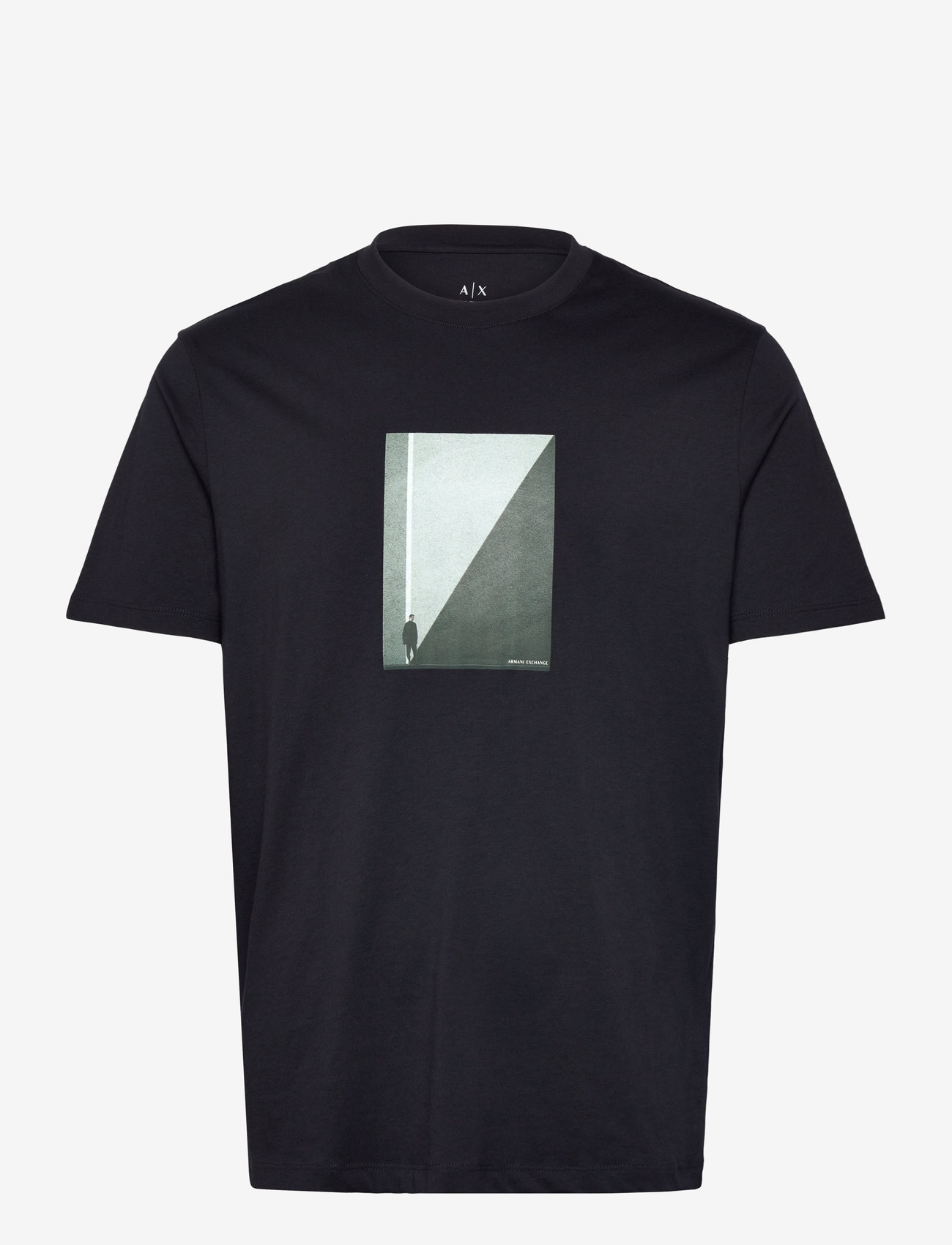 Armani Exchange - T-SHIRT - kortärmade t-shirts - deep navy - 0