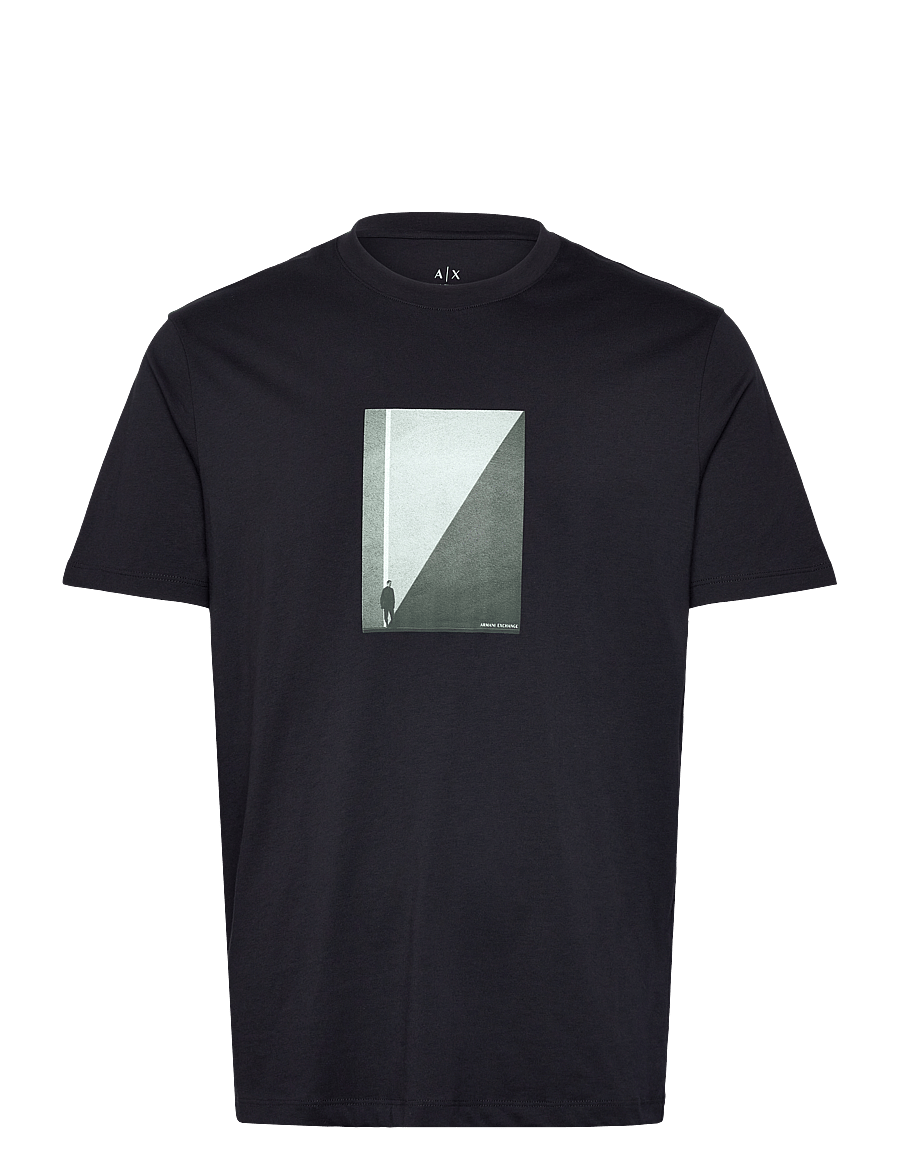 Armani Exchange - T-SHIRT - kurzärmelig - deep navy - 0