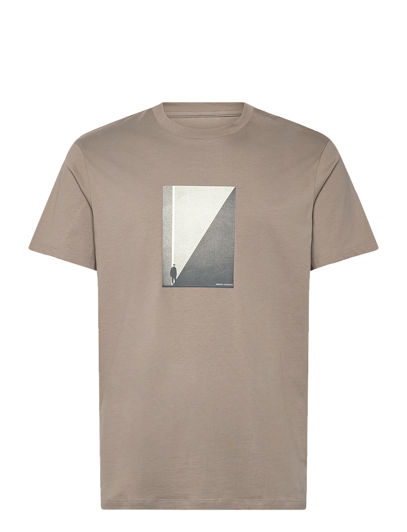 Armani Exchange - T-SHIRT - kortärmade t-shirts - roasted cashew - 0