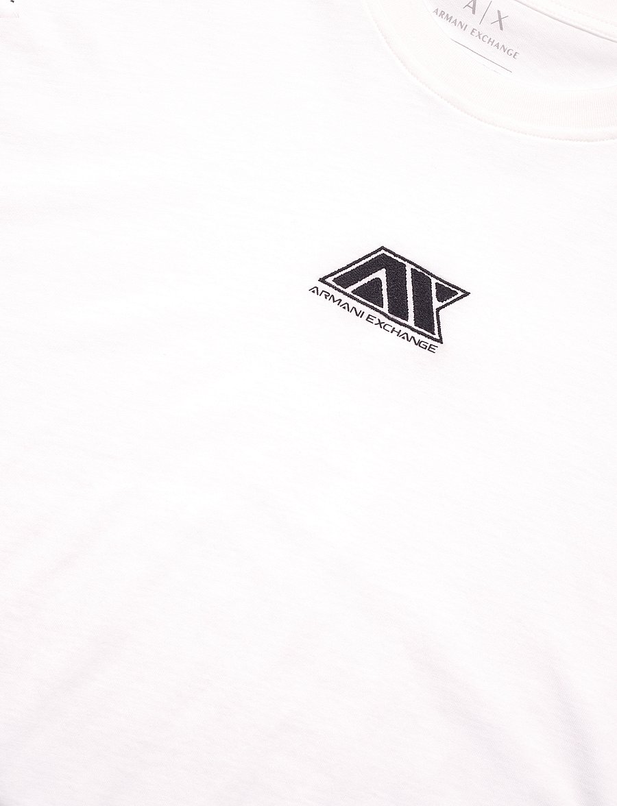 Armani Exchange - T-SHIRT - kurzärmelig - off white - 2