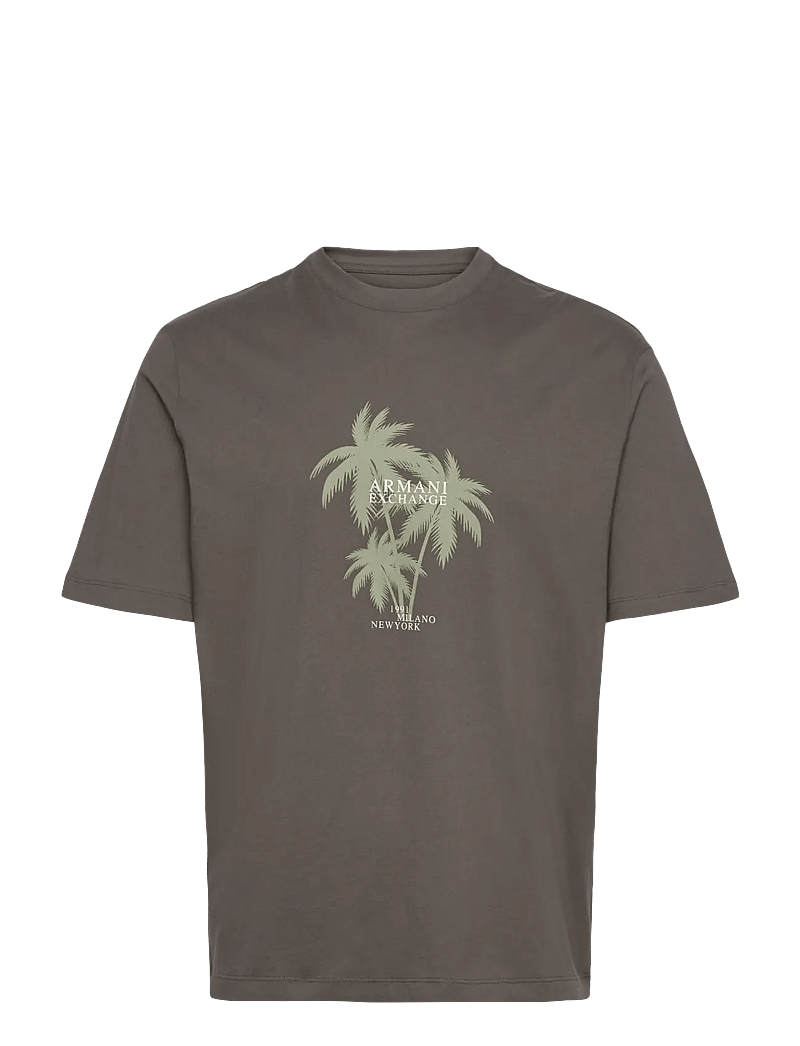 Armani Exchange - T-SHIRT - kortärmade t-shirts - black ink - 0