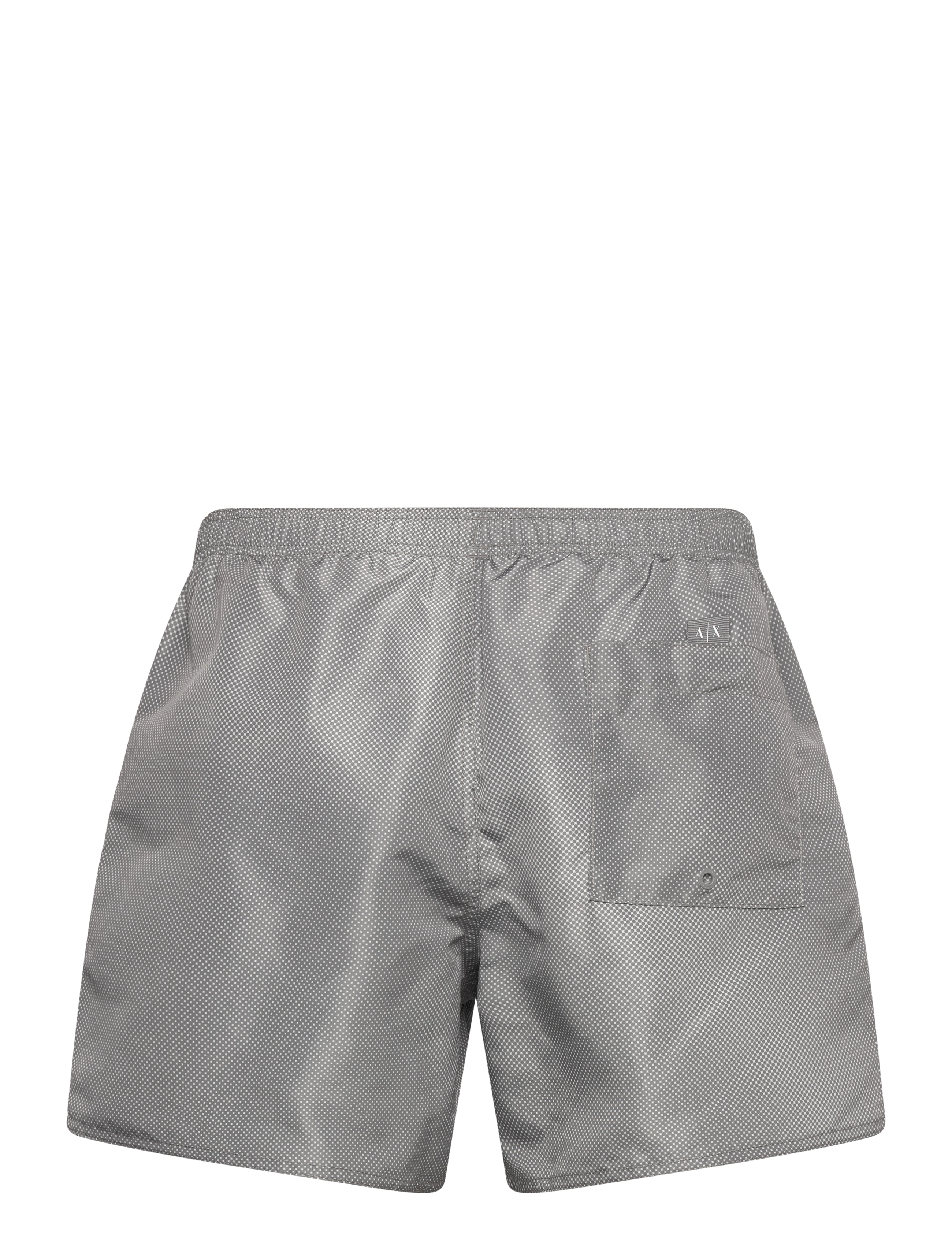 Armani Exchange - BOXER BEACHWEAR - white halftone - 1