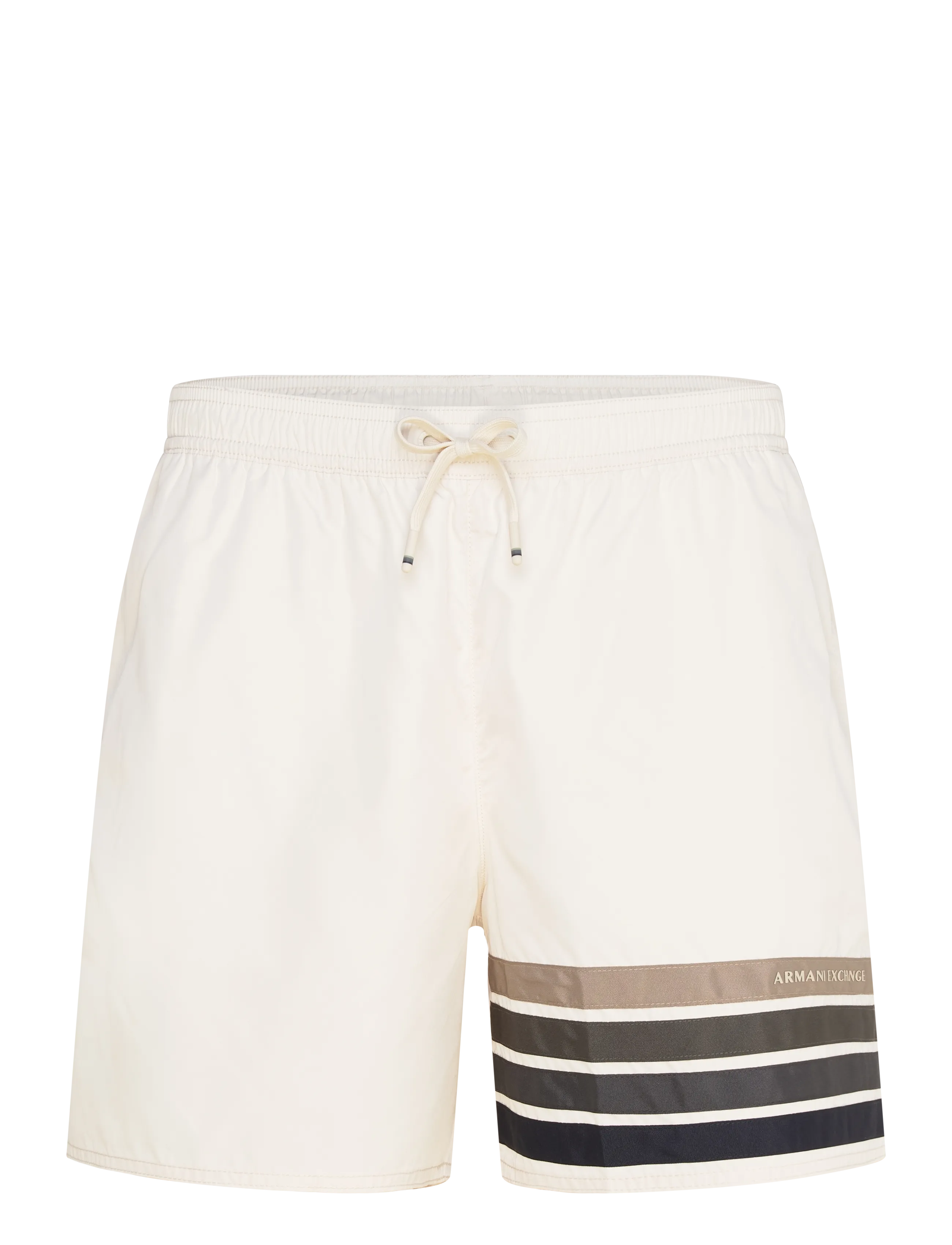 Armani Exchange BOXER BEACHWEAR - Badshorts - CREAM / cream