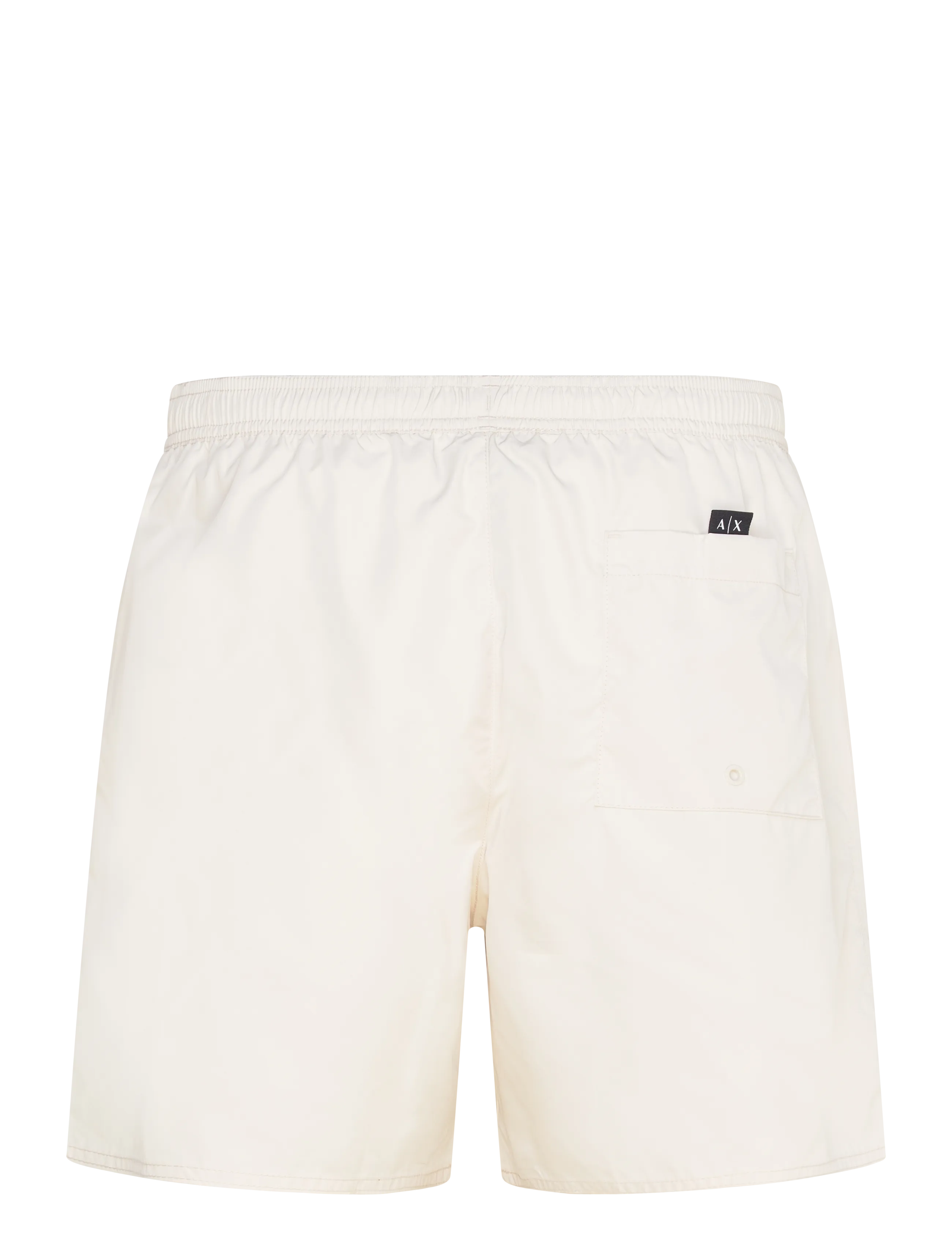Armani Exchange - BOXER BEACHWEAR - badeshorts - cream - 1