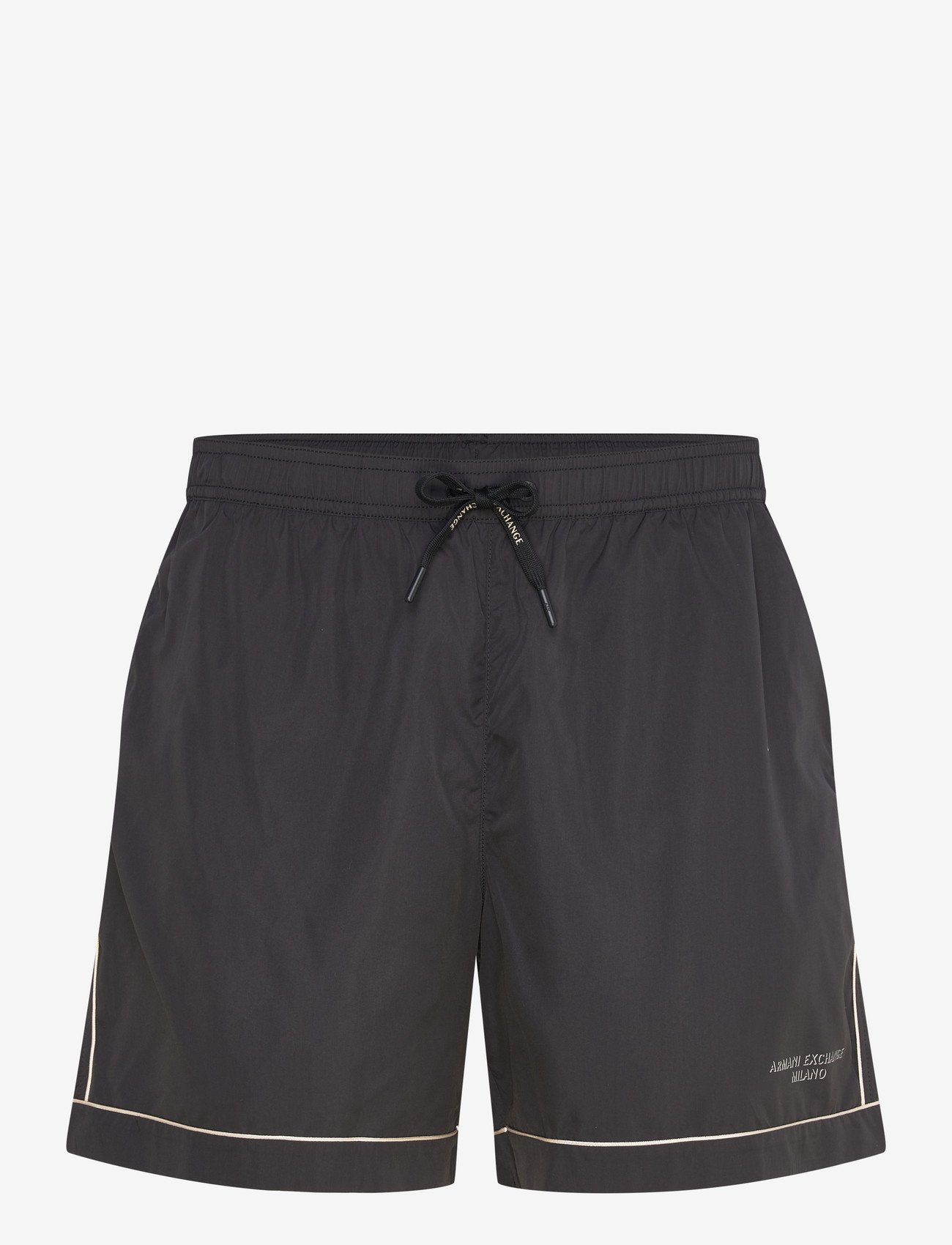 Armani Exchange - BOXER BEACHWEAR - badebukser - black - 0