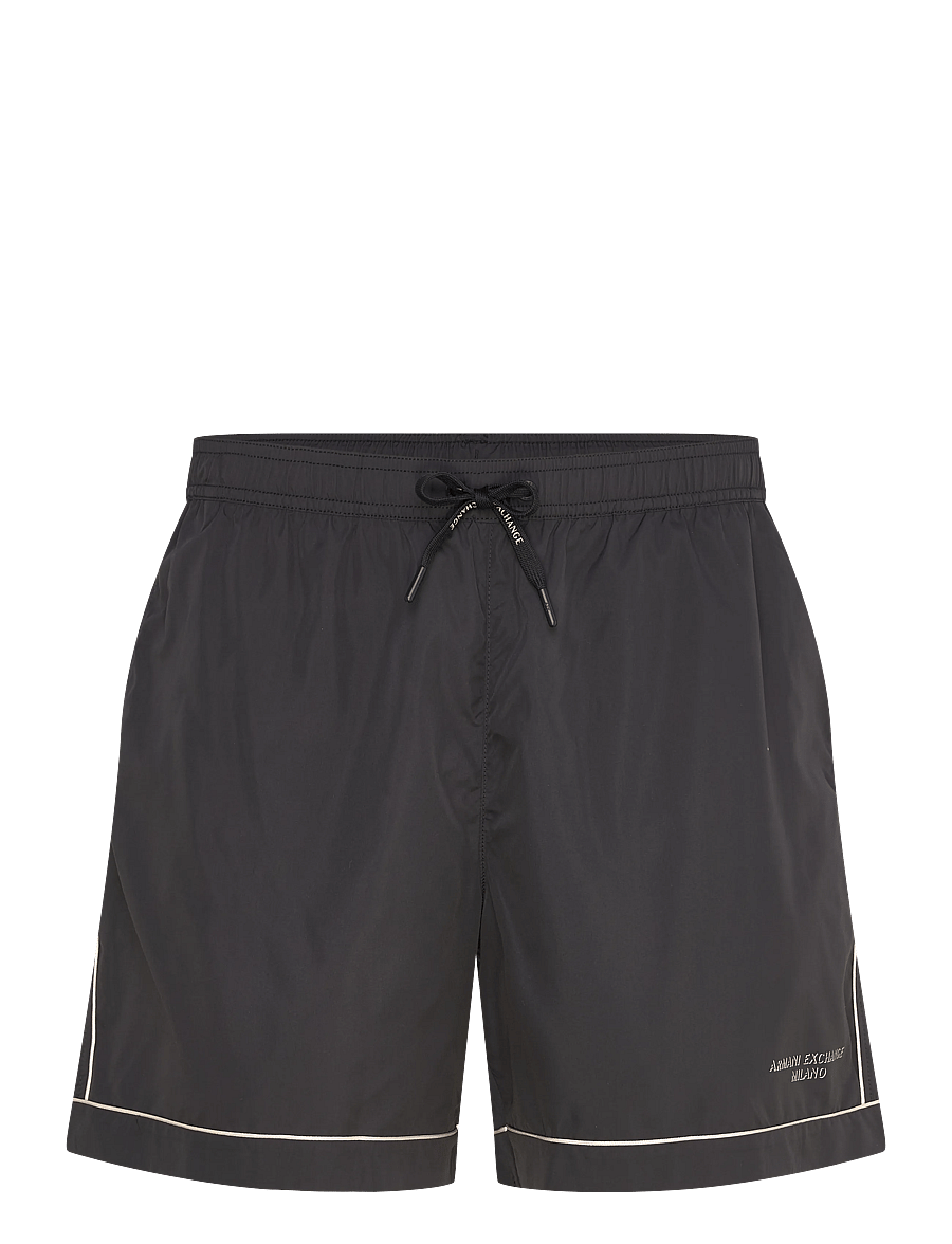 Armani Exchange - BOXER BEACHWEAR - badeshorts - black - 1