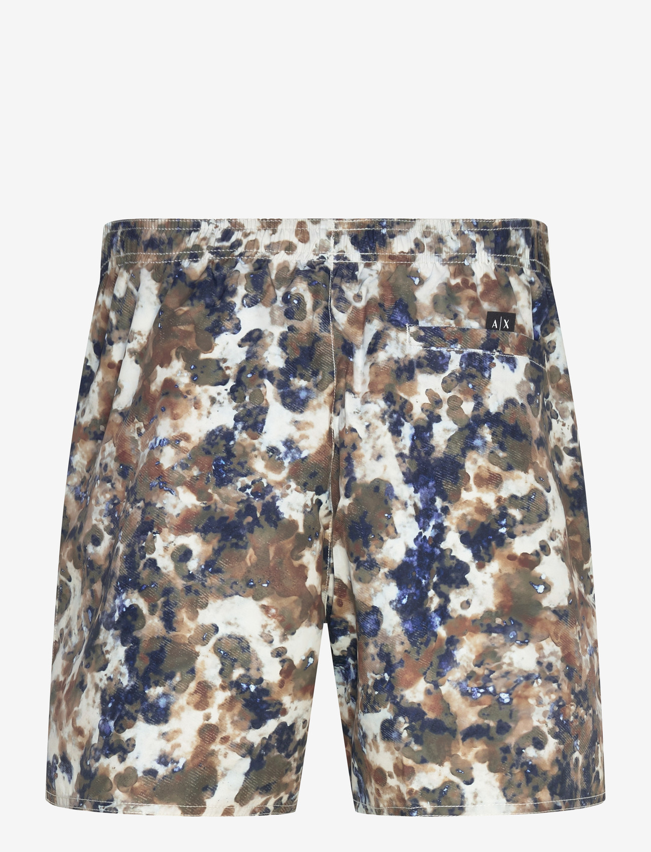 Armani Exchange - BOXER BEACHWEAR - badebukser - cloudy allover - 1