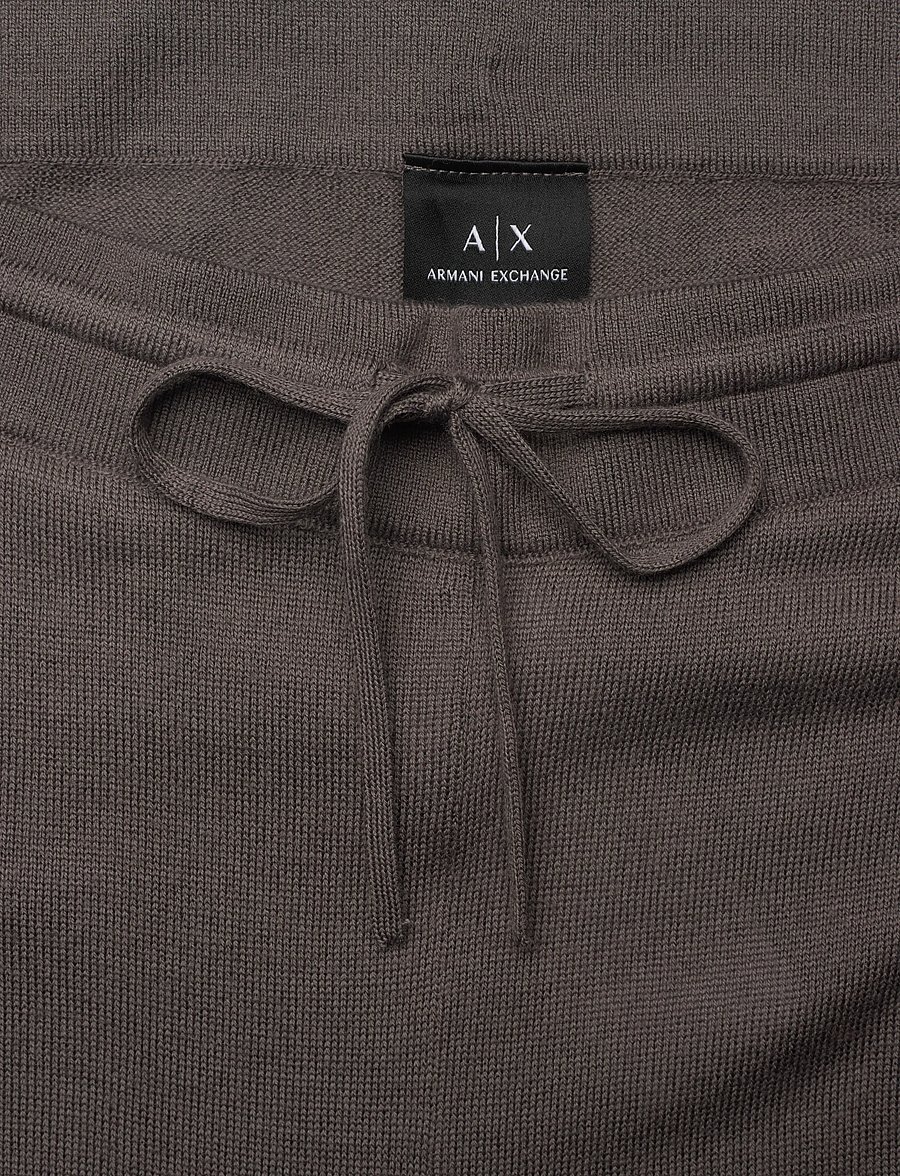 Armani Exchange - TROUSER - dressipüksid - dark gull gray - 3