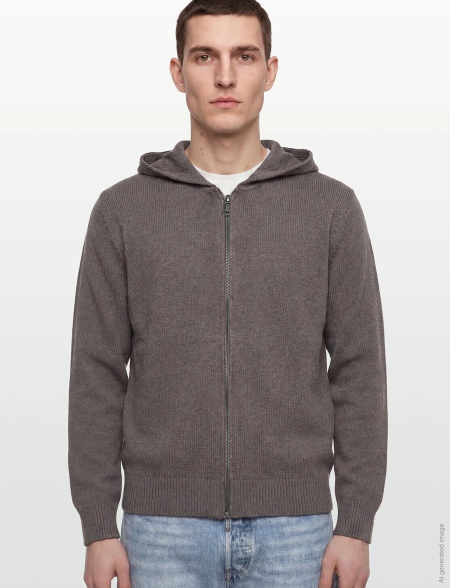Armani Exchange - CARDIGAN - lukuga džemprid - dark gull gray - 3