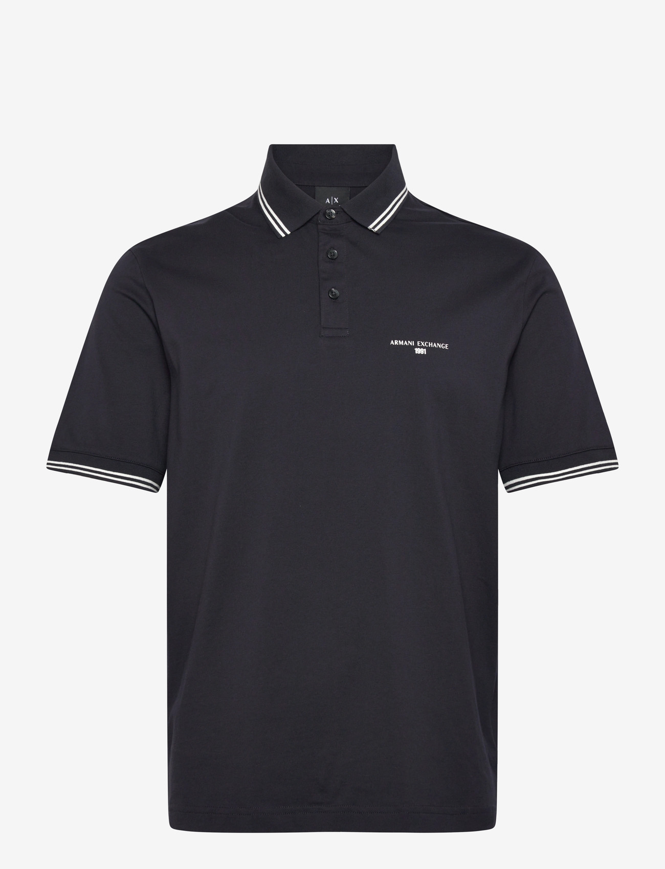 Armani Exchange - POLO SHIRT - kortärmade pikéer - deep navy - 1