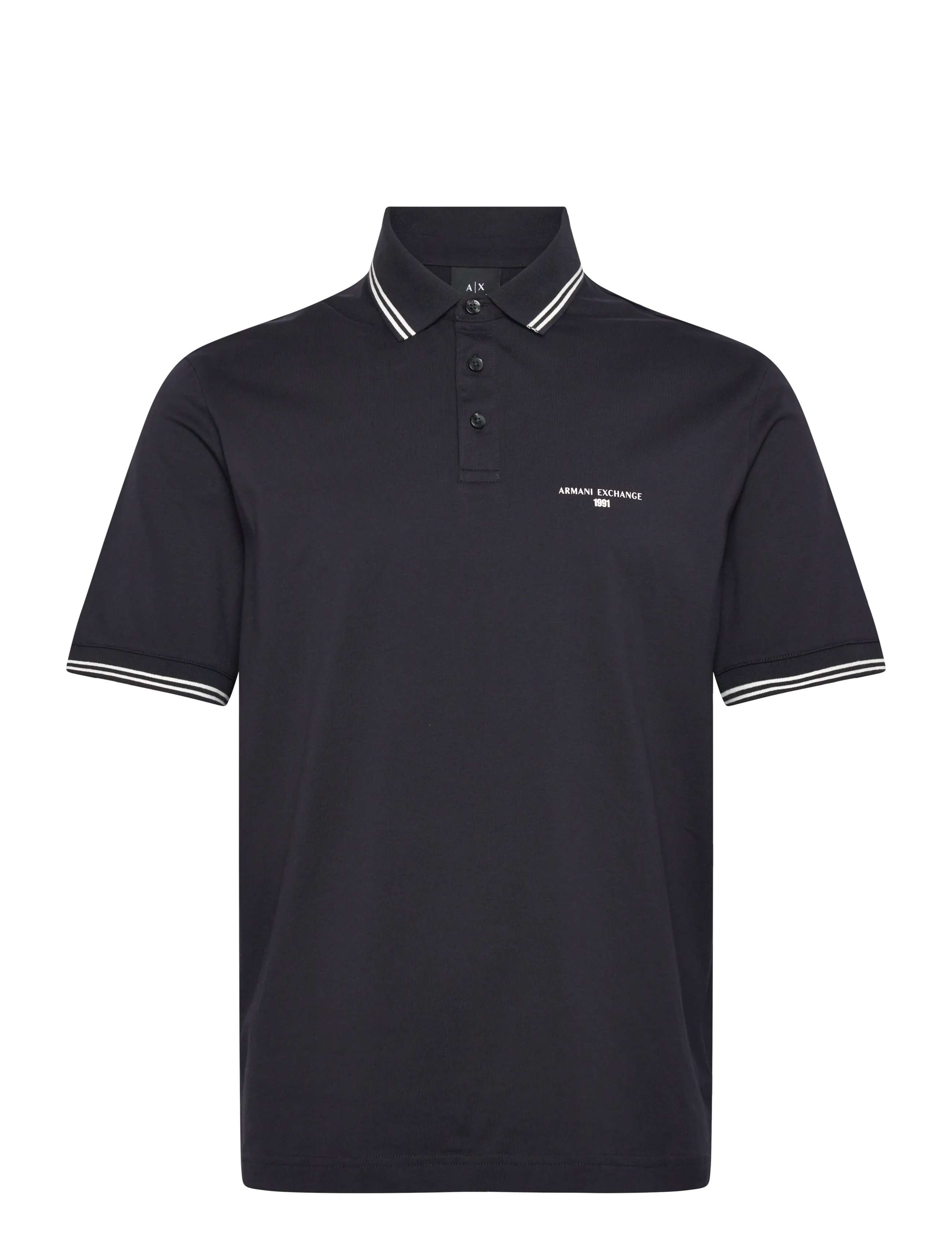 Armani Exchange POLO SHIRT - Kortärmade pikéer - DEEP NAVY / navy
