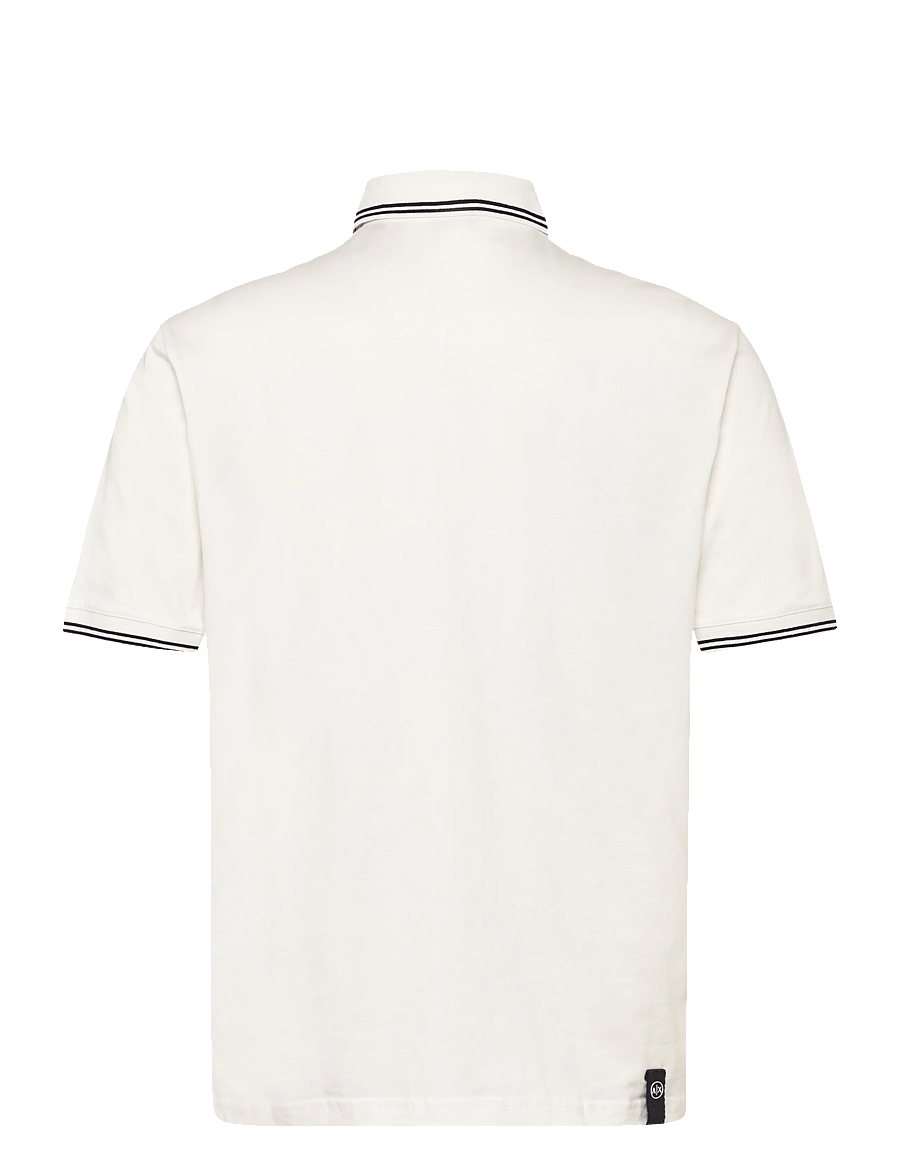 Armani Exchange - POLO SHIRT - lühikeste varrukatega polod - off white - 2