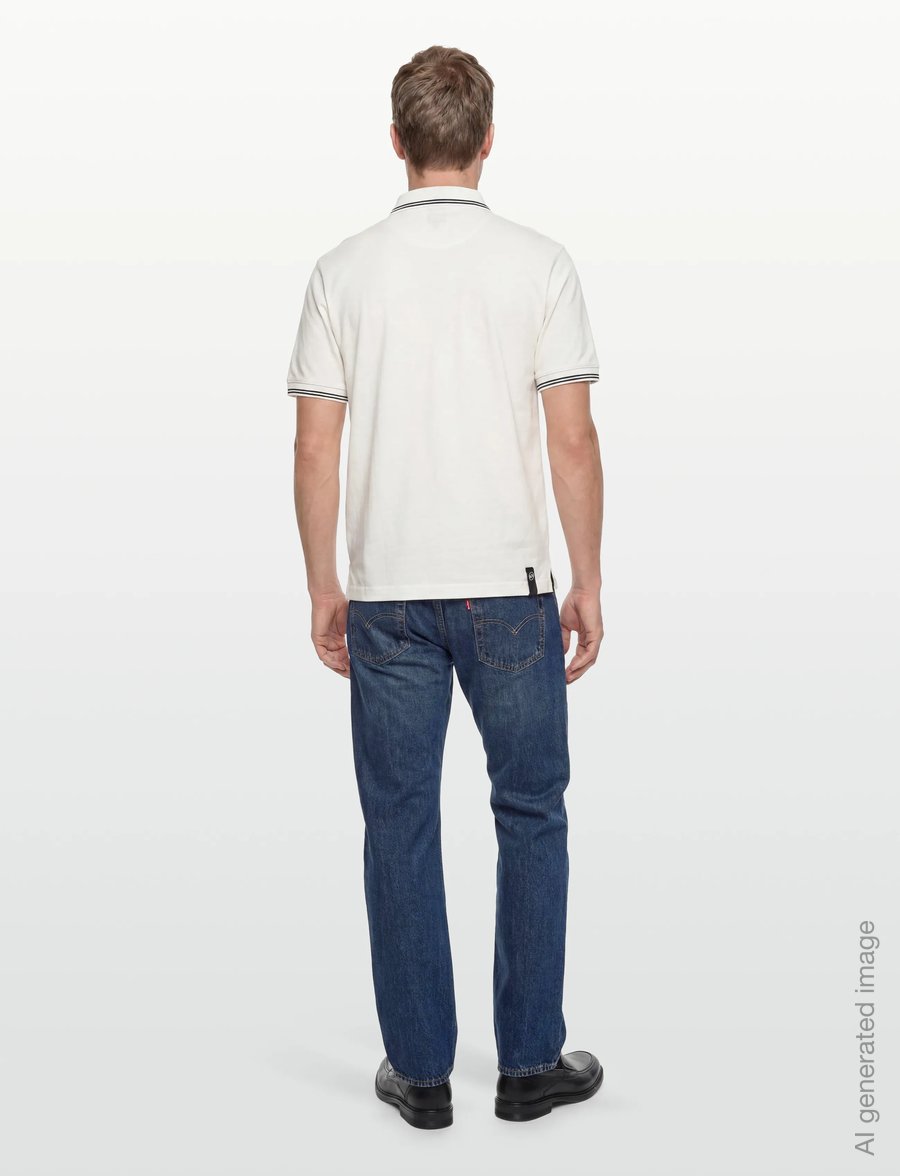 Armani Exchange - POLO SHIRT - lühikeste varrukatega polod - off white - 4