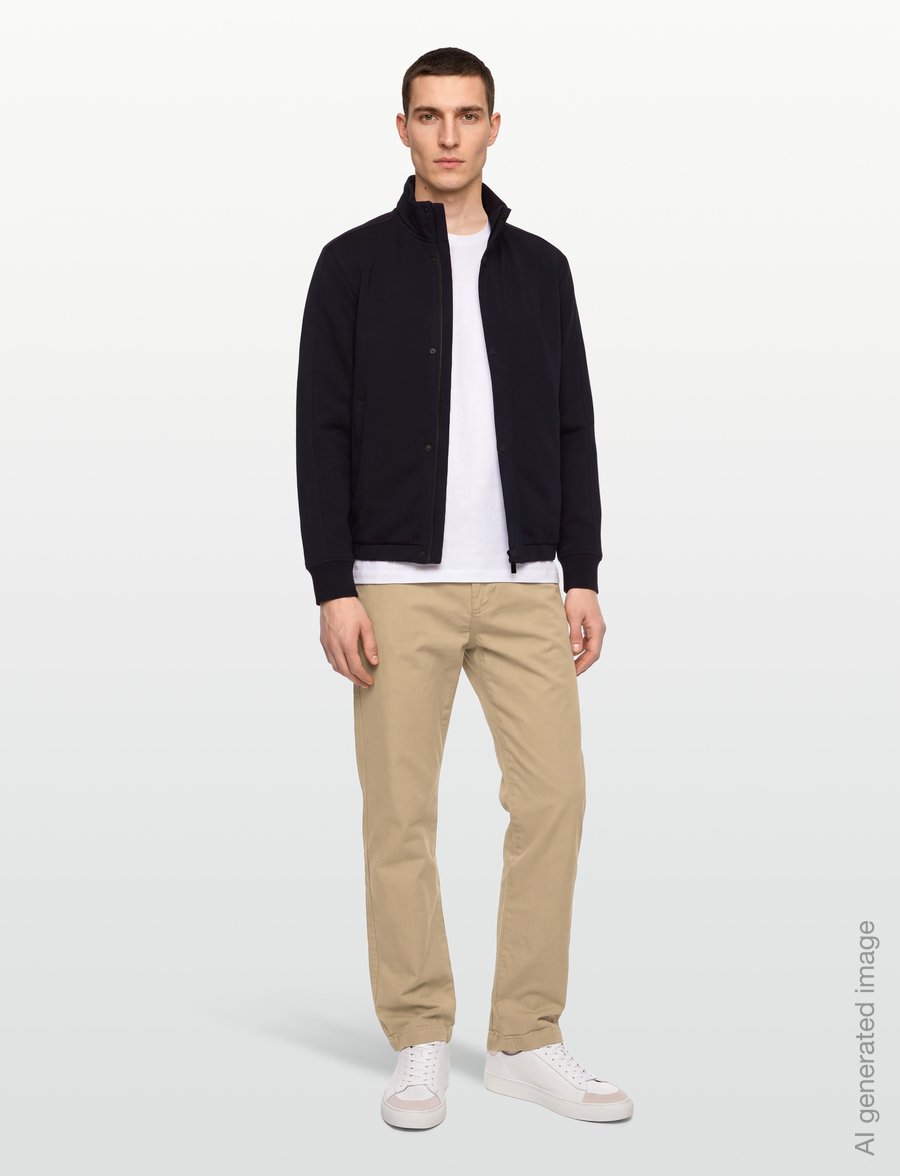 Armani Exchange - SWEATSHIRT - kurtki jesienne - deep navy - 0