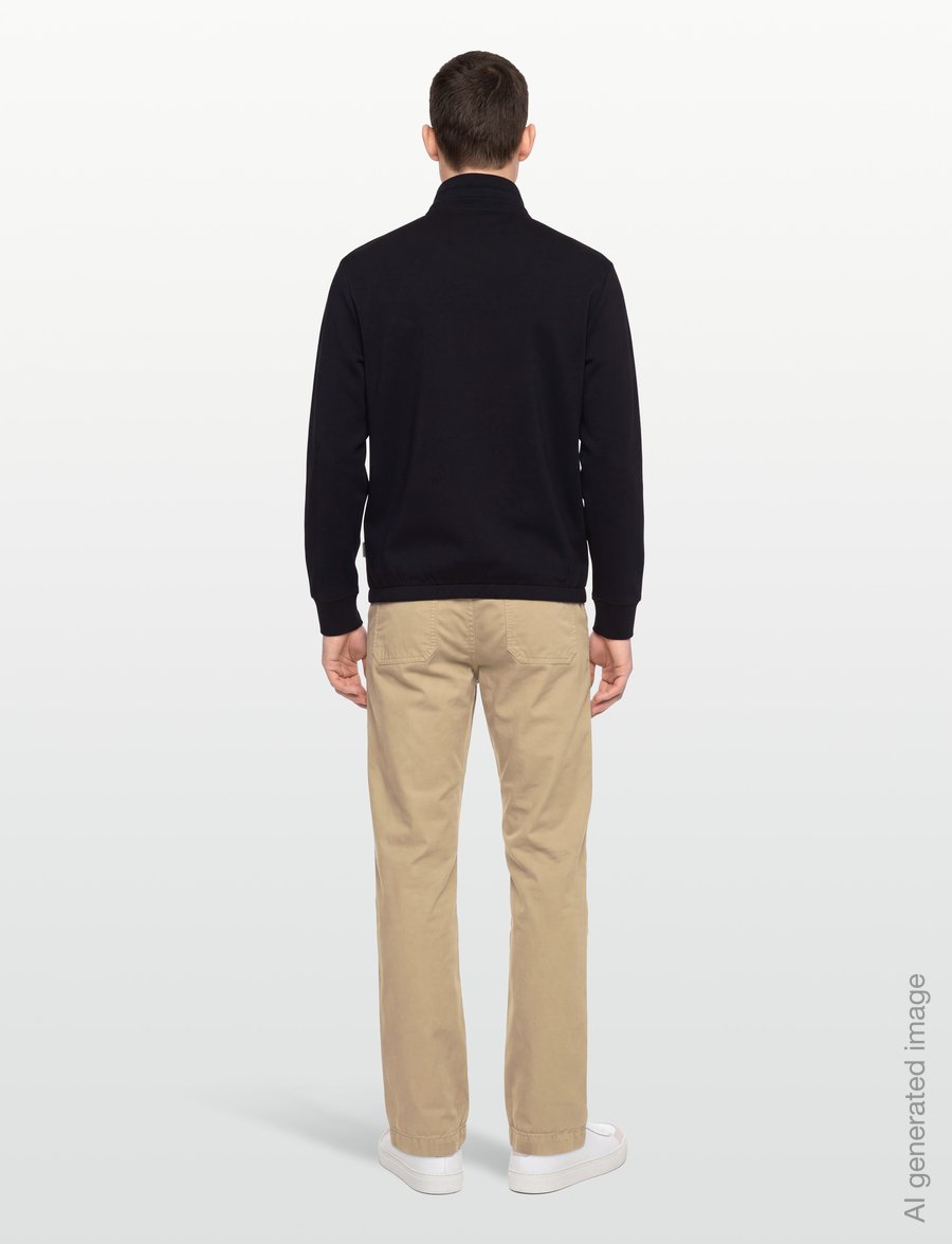 Armani Exchange - SWEATSHIRT - kurtki jesienne - deep navy - 4