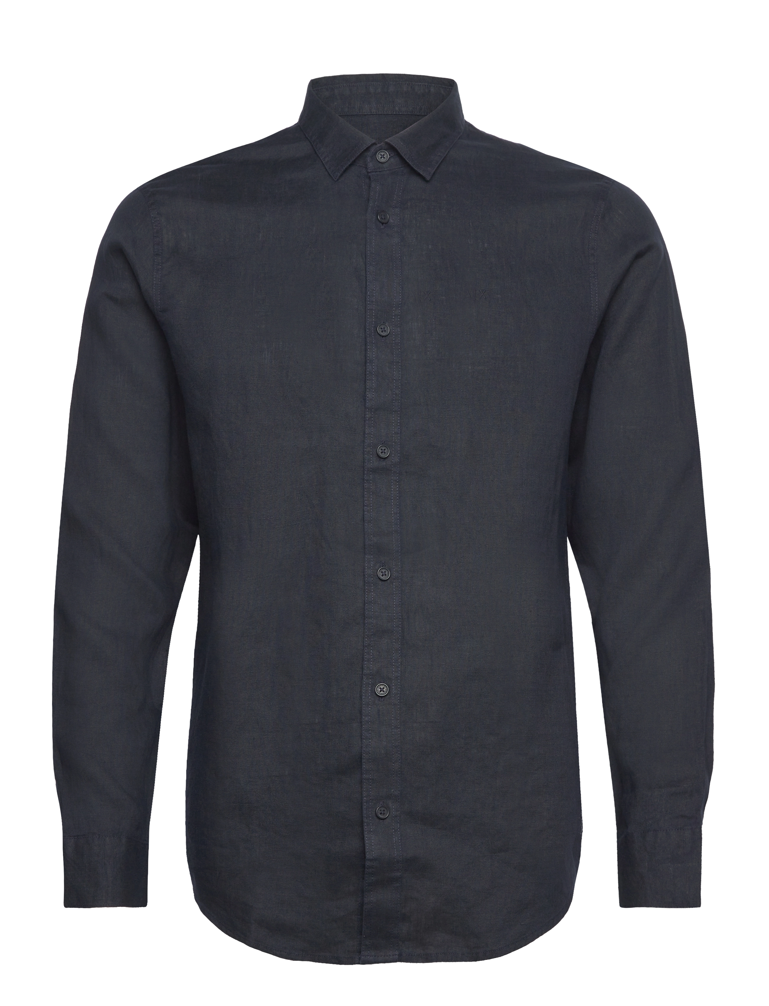 Armani Exchange SHIRT - Skjorter - DEEP NAVY / black