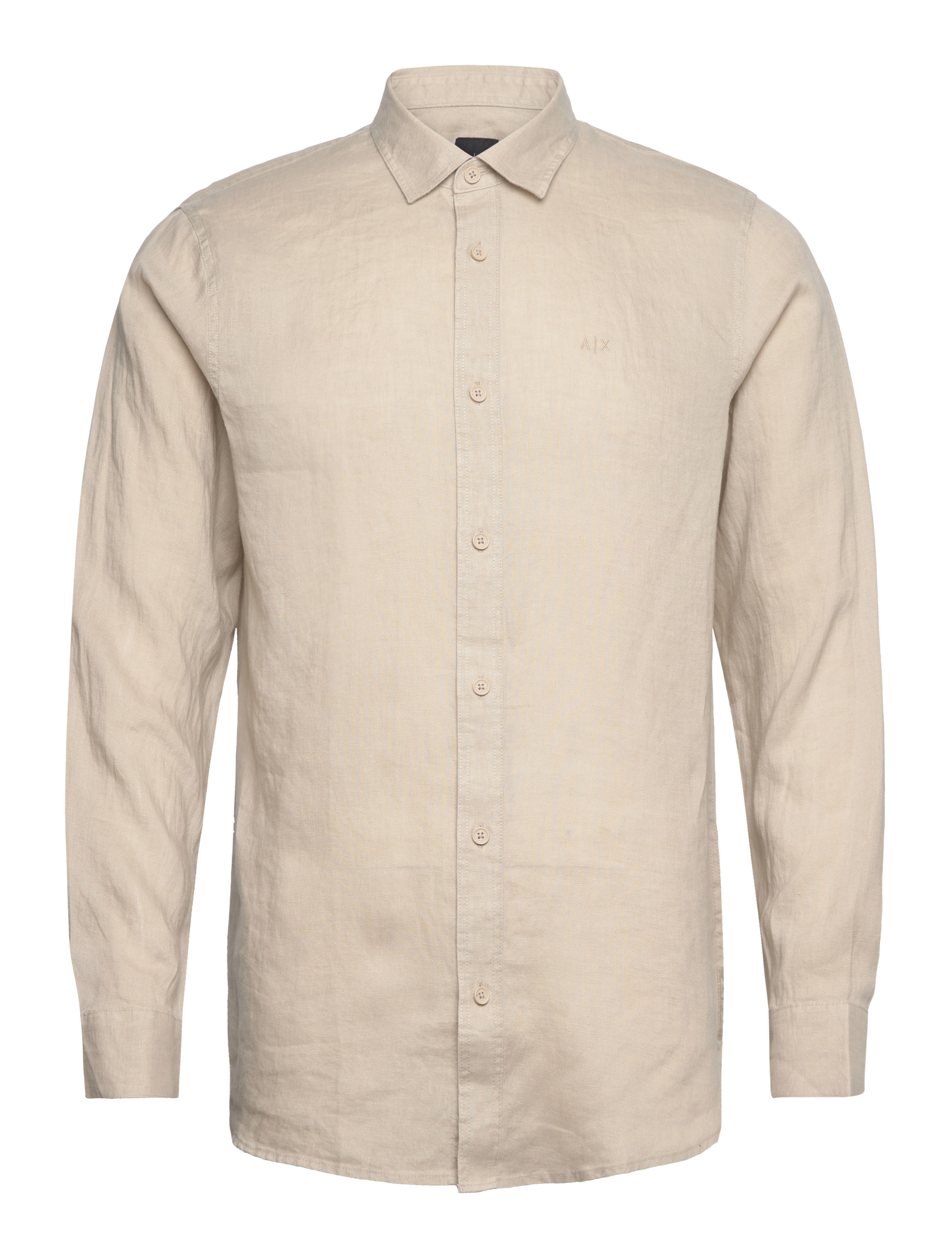 Armani Exchange SHIRT - Skjorter - PURE CASHMERE / beige