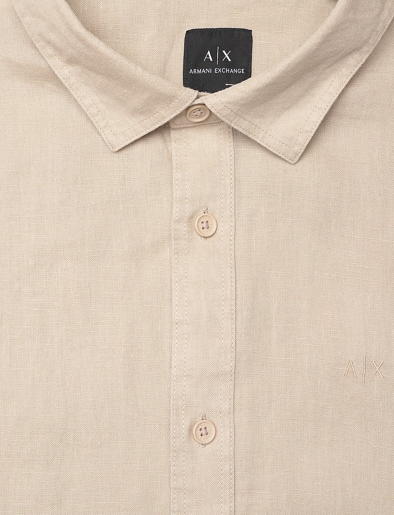 Armani Exchange - SHIRT - leinenhemden - pure cashmere - 2