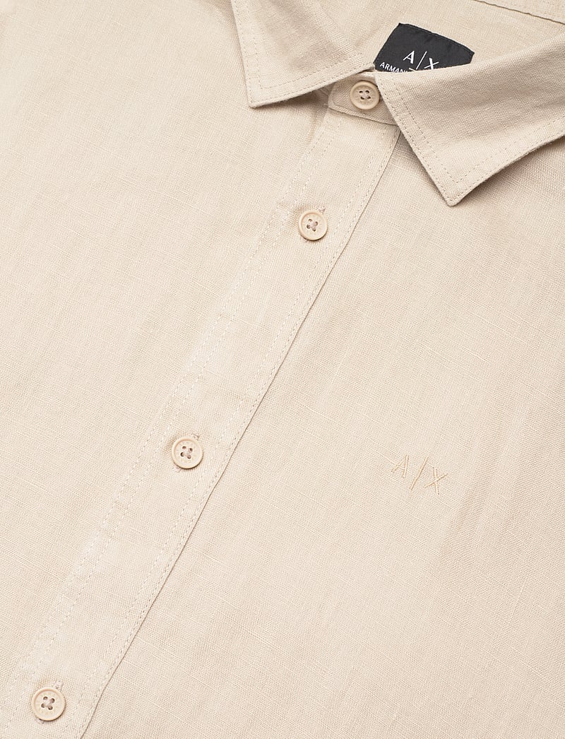 Armani Exchange - SHIRT - leinenhemden - pure cashmere - 3